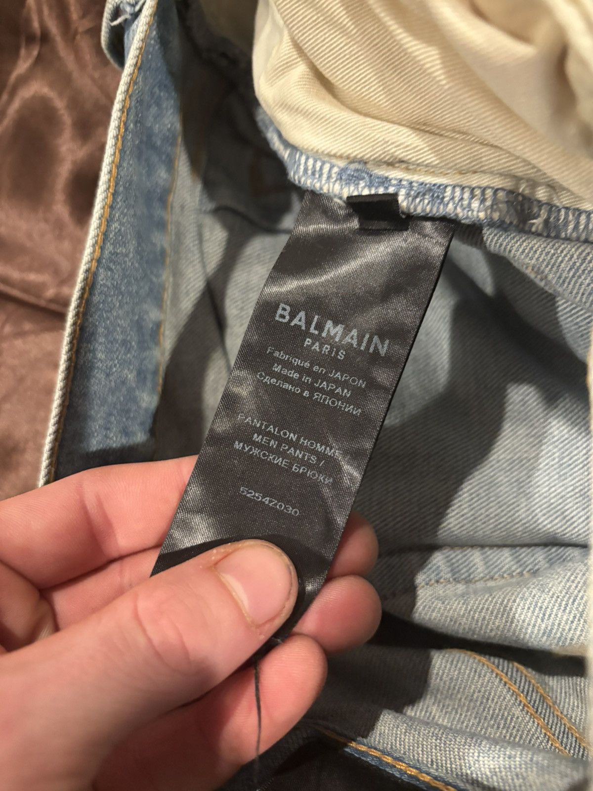 Balmain Mens balmain jeans Size US 32 / EU 48 - 4 Thumbnail