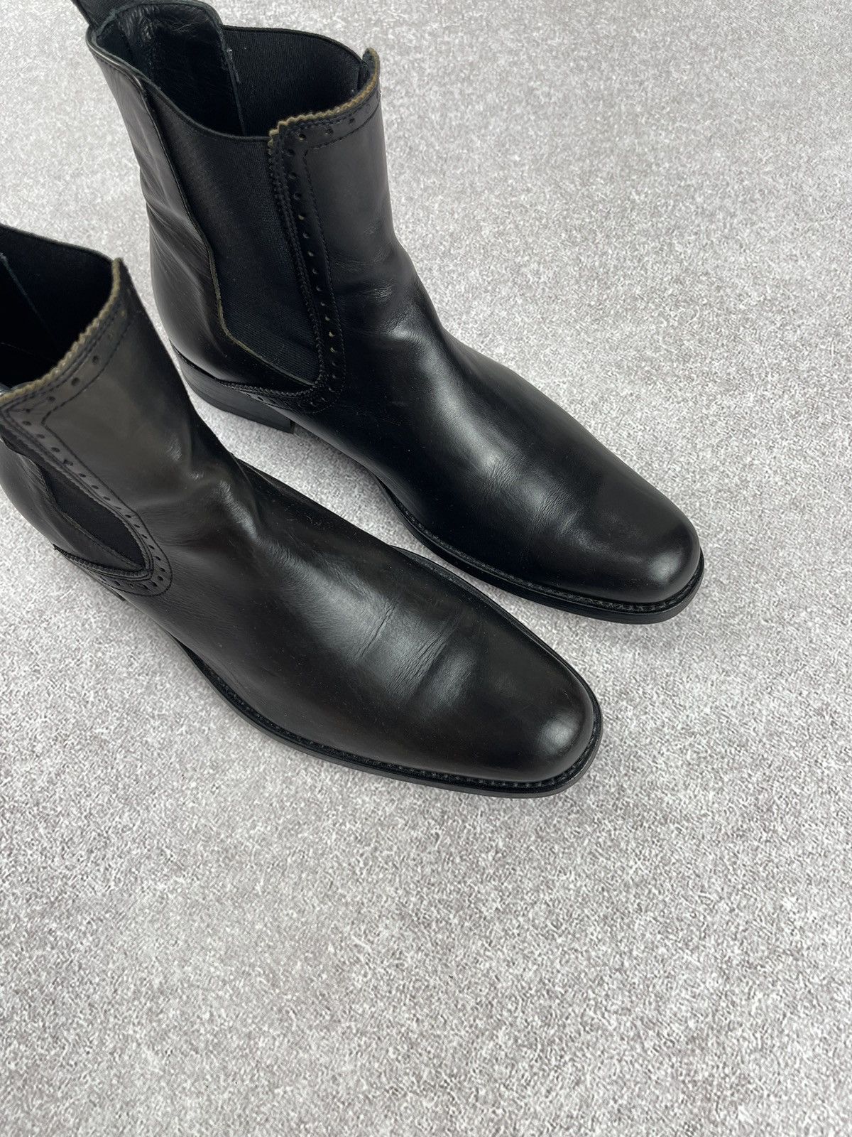 Guidi × Officine Creative Officine Creative Leather Boots Black Size 37 Size US 7 / IT 37 - 4 Thumbnail
