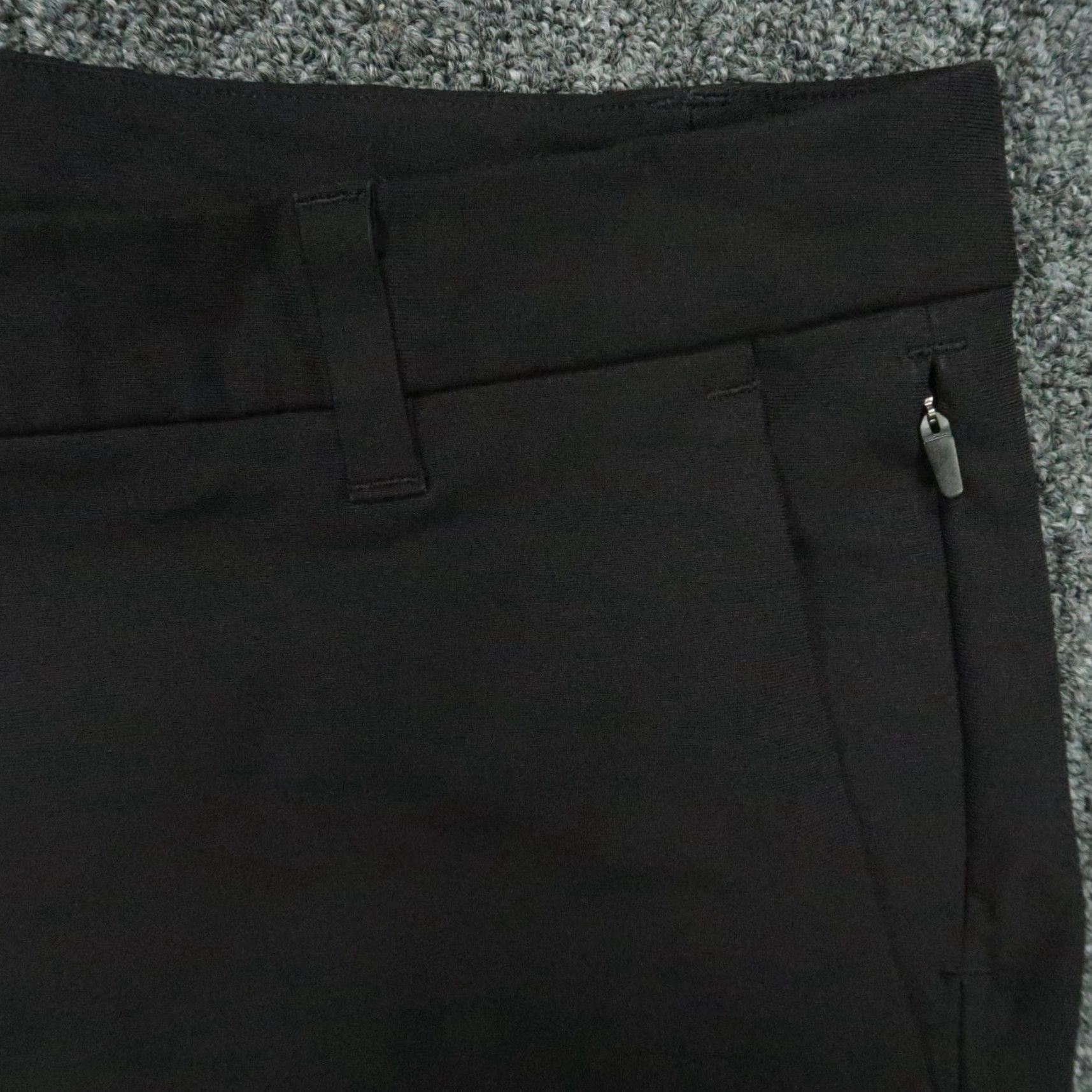 Lululemon Lululemon Commission Pants Men 36x31 Black Classic 5-Pocket Chino Trousers Warpstreme Regular Fit Front Flat Back Size US 36 / EU 52 - 3 Thumbnail