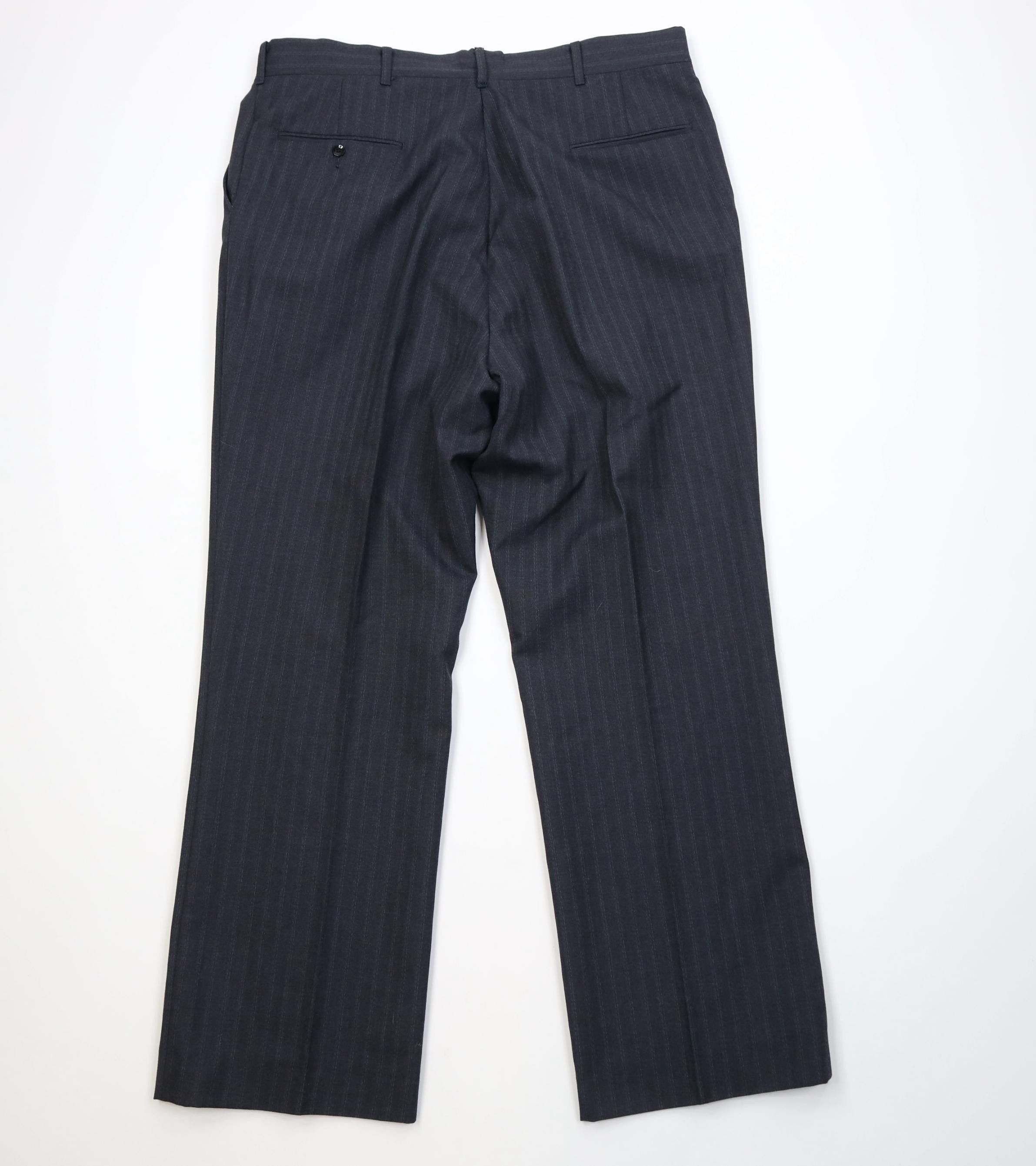 Vintage Vintage 70s Streetwear Knit Striped Bell Bottoms Chino Pants Size US 38 / EU 54 - 9 Thumbnail