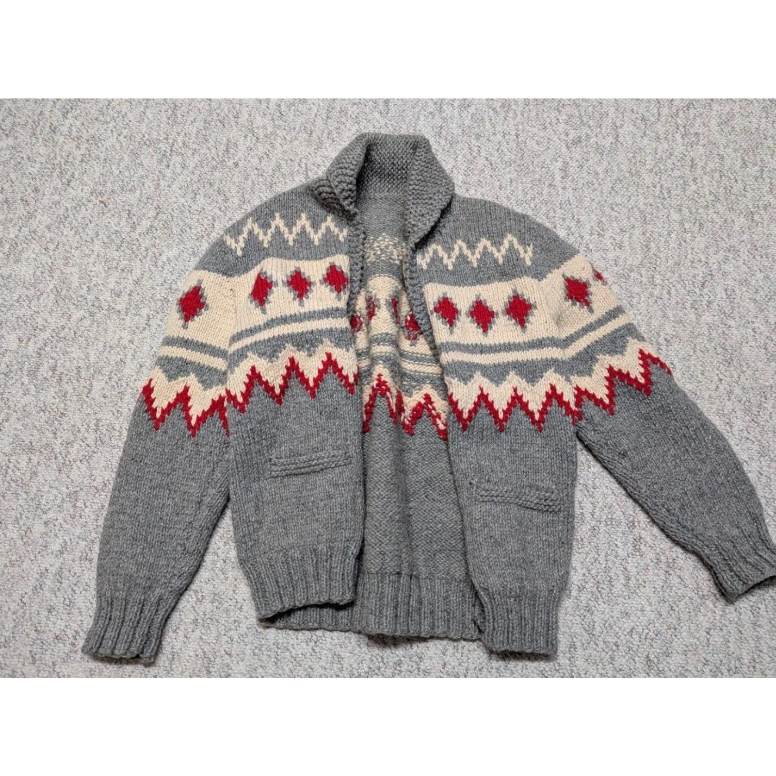 Vintage VINTAGE Cowichan Sweater Hats? Wait Size US M / EU 48-50 / 2 - 7 Thumbnail