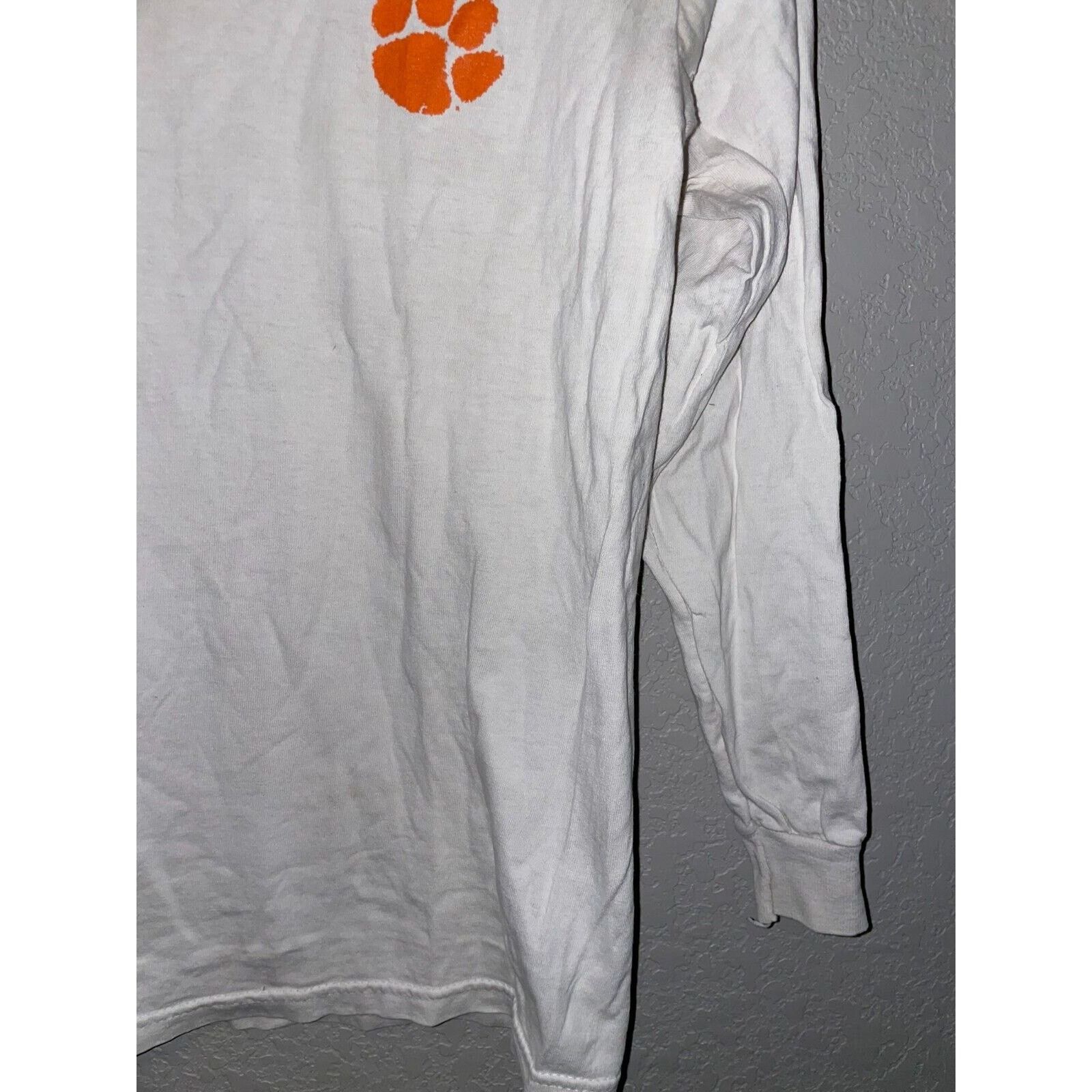 NCAA Vintage Clemson Long Sleeve Shirt Flags of College Tee Small Size US S / EU 44-46 / 1 - 4 Thumbnail