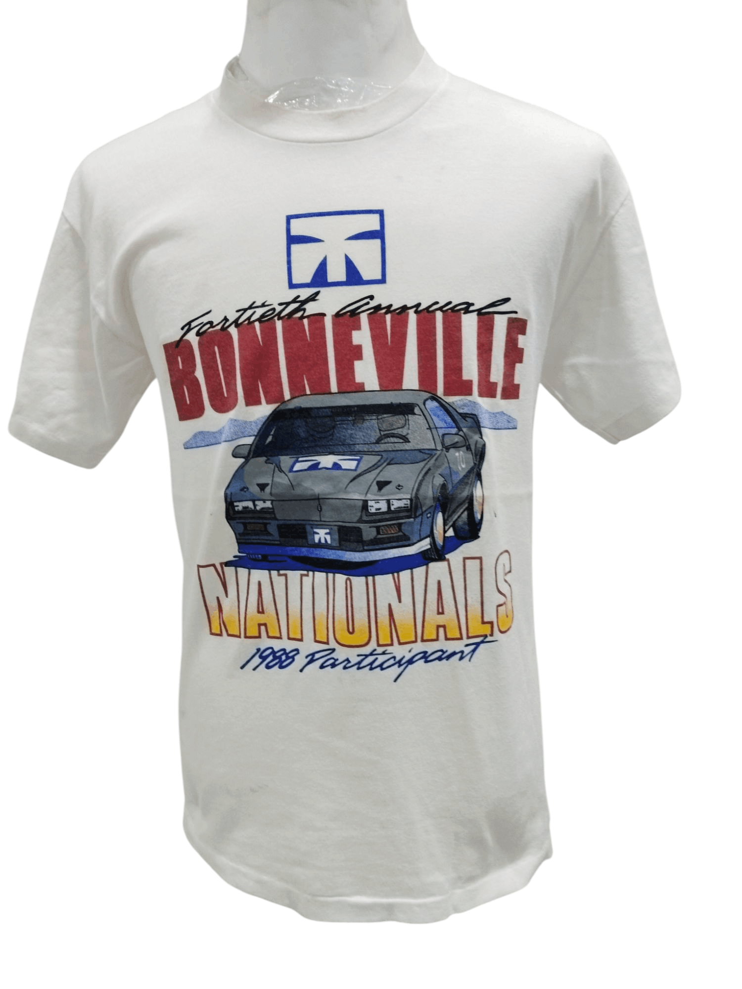Boneville × Vintage Vintage 80s Tuneup Master Bonneville Racing Tshirt Size US L / EU 52-54 / 3 - 1 Thumbnail