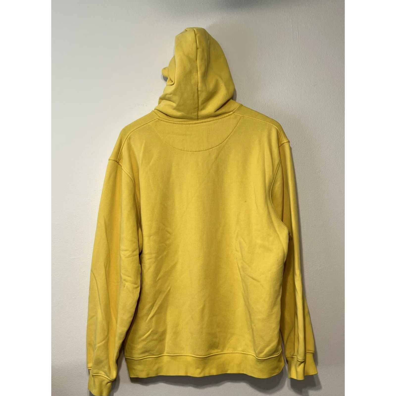 Nike Vintage Nike Center Swoosh Hoodie Yellow Silver Tag Mens Large Size US L / EU 52-54 / 3 - 6 Thumbnail