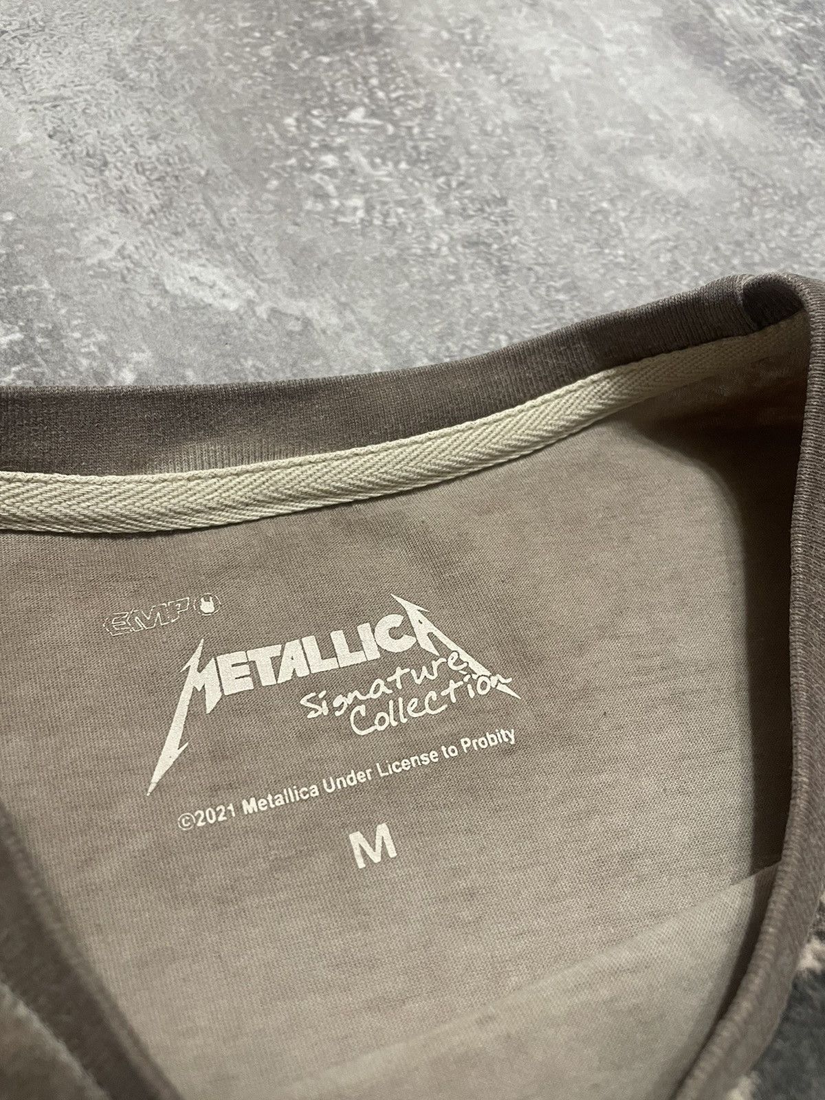 Metallica × Vintage Vintage Metallica T-Shirt Size US M / EU 48-50 / 2 - 5 Thumbnail