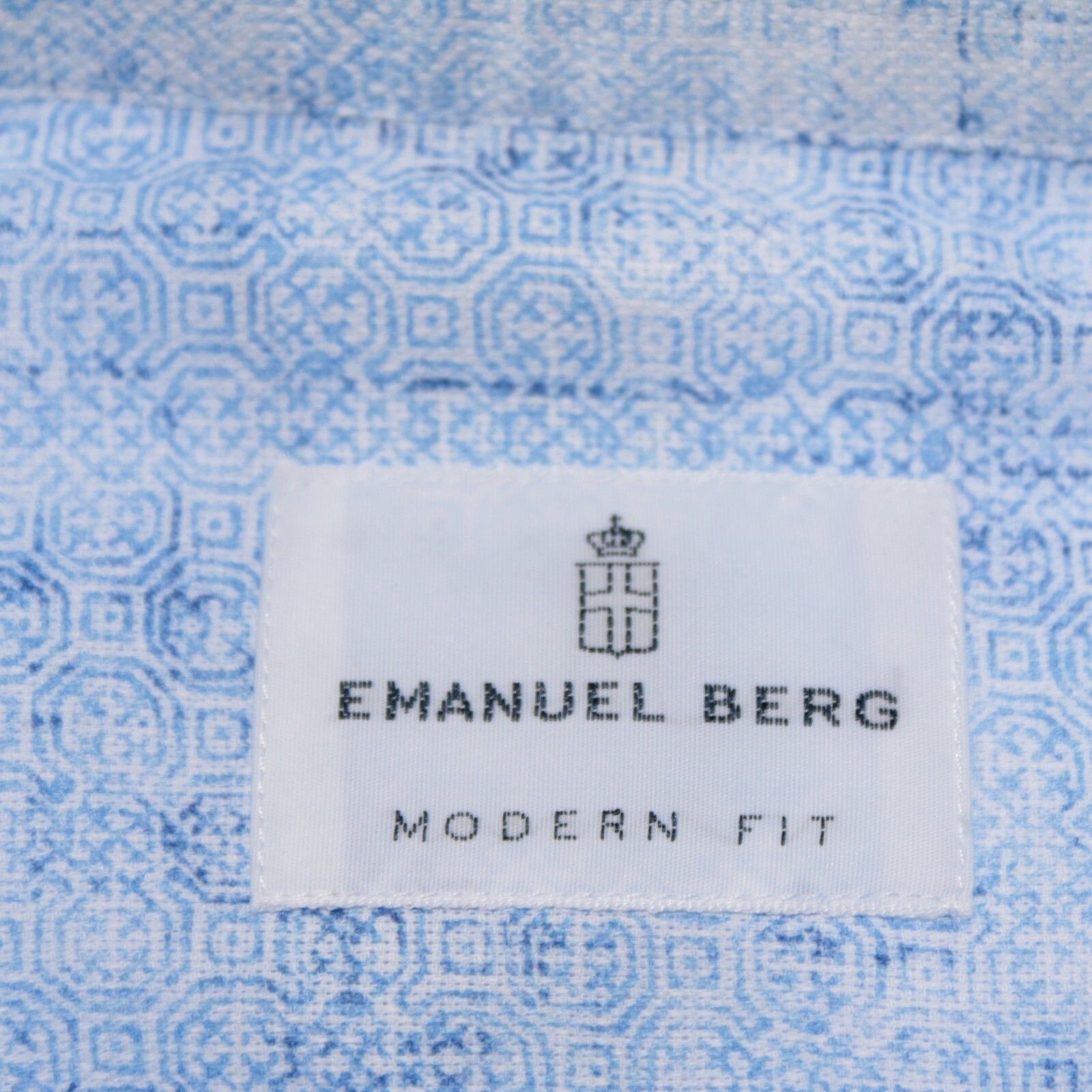Other Emanuel Berg New with tags Shirt Size L US In Blue Size US L / EU 52-54 / 3 - 7 Thumbnail