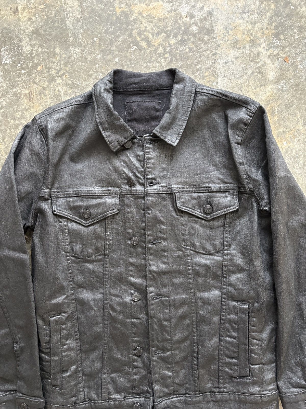 Other Sheikh Esther Heavy Waxed Trucker Jacket Size US M / EU 48-50 / 2 - 2 Thumbnail