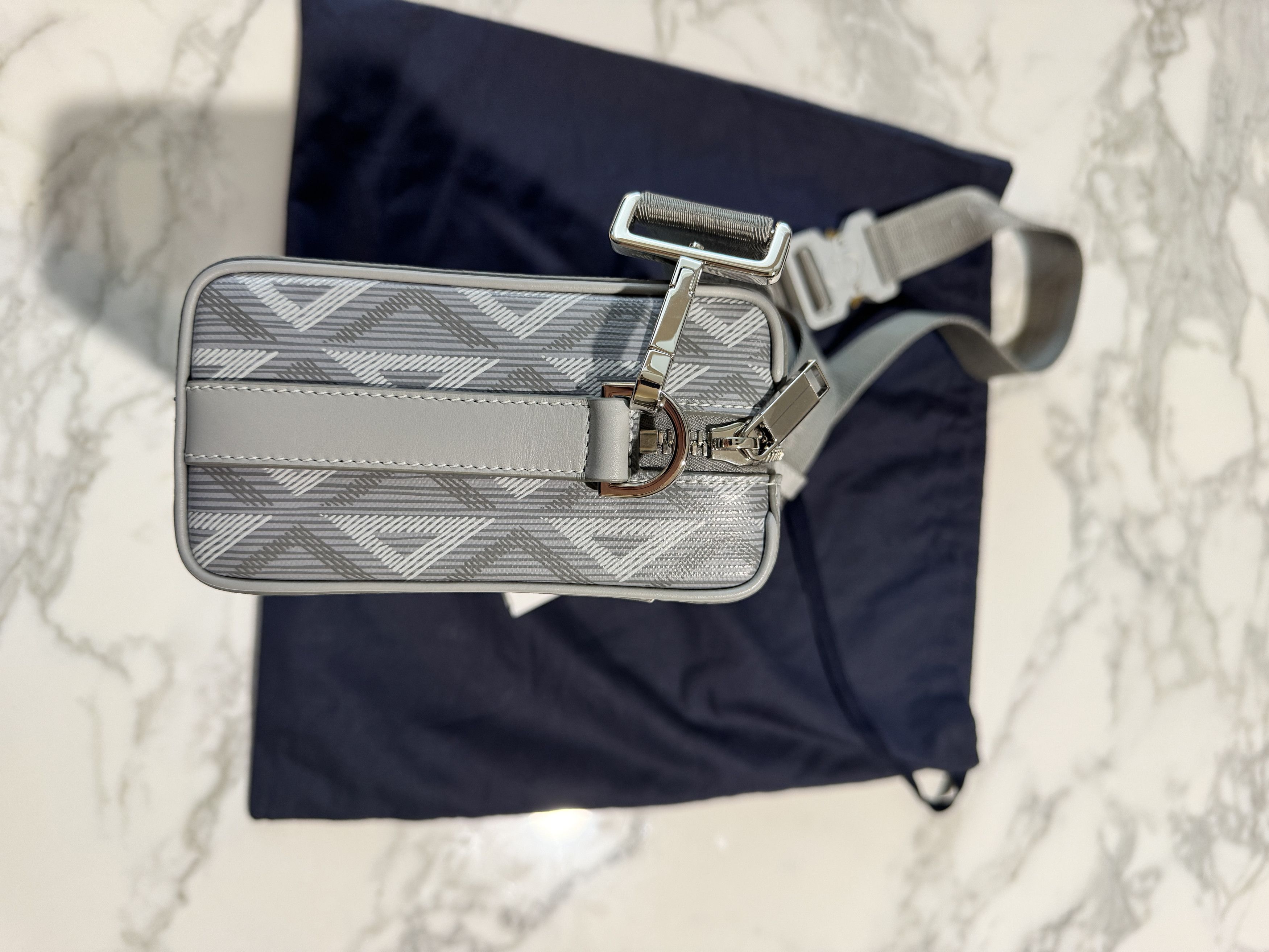 Dior Lingot pouch saddle diamond canvas Size ONE SIZE - 5 Thumbnail