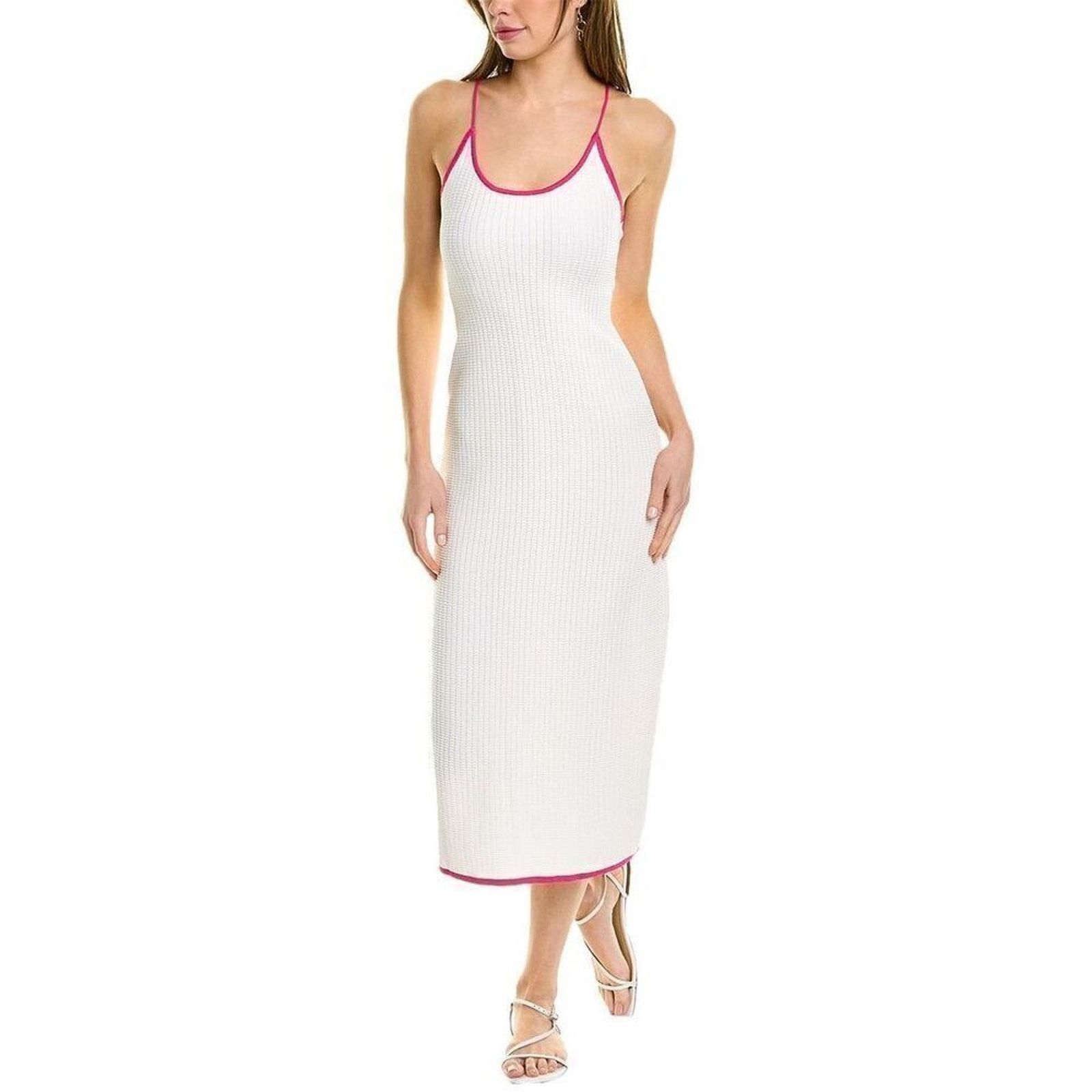 Solid & Striped Solid & Striped The Tina Maxi Dress Marshmallow Knit Lace Size XS / US 0-2 / IT 36-38 - 1 Thumbnail