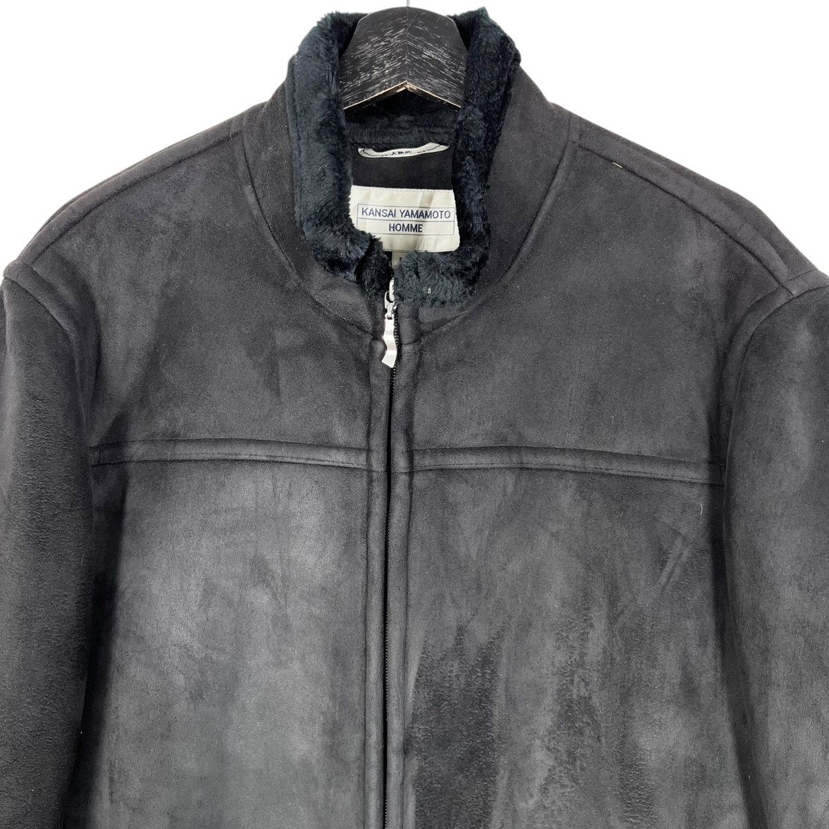 Kansai Yamamoto Kansai Yamamoto Homme Jacket Zipper Winter Jacket Size US M / EU 48-50 / 2 - 2 Thumbnail