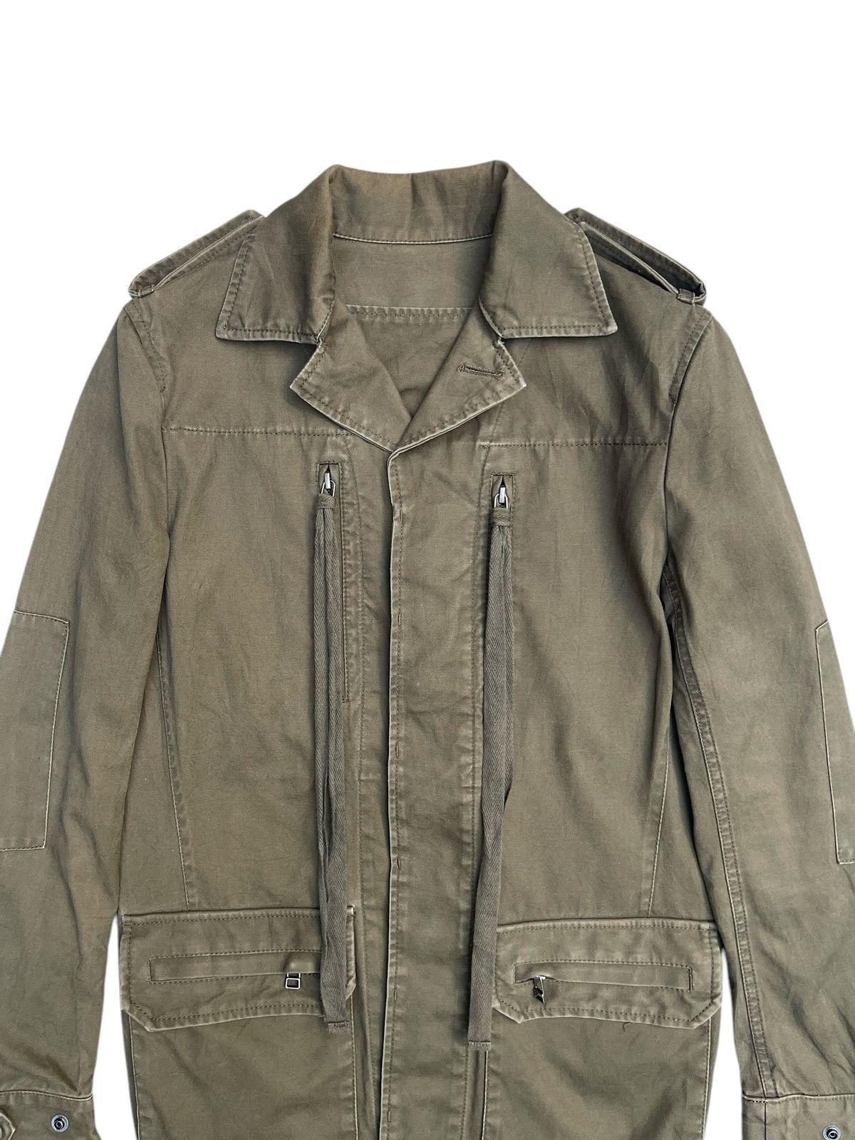If Six Was Nine Untitled Men Military Jacket - Vintage Skull Print - Size 44 Size US S / EU 44-46 / 1 - 5 Thumbnail