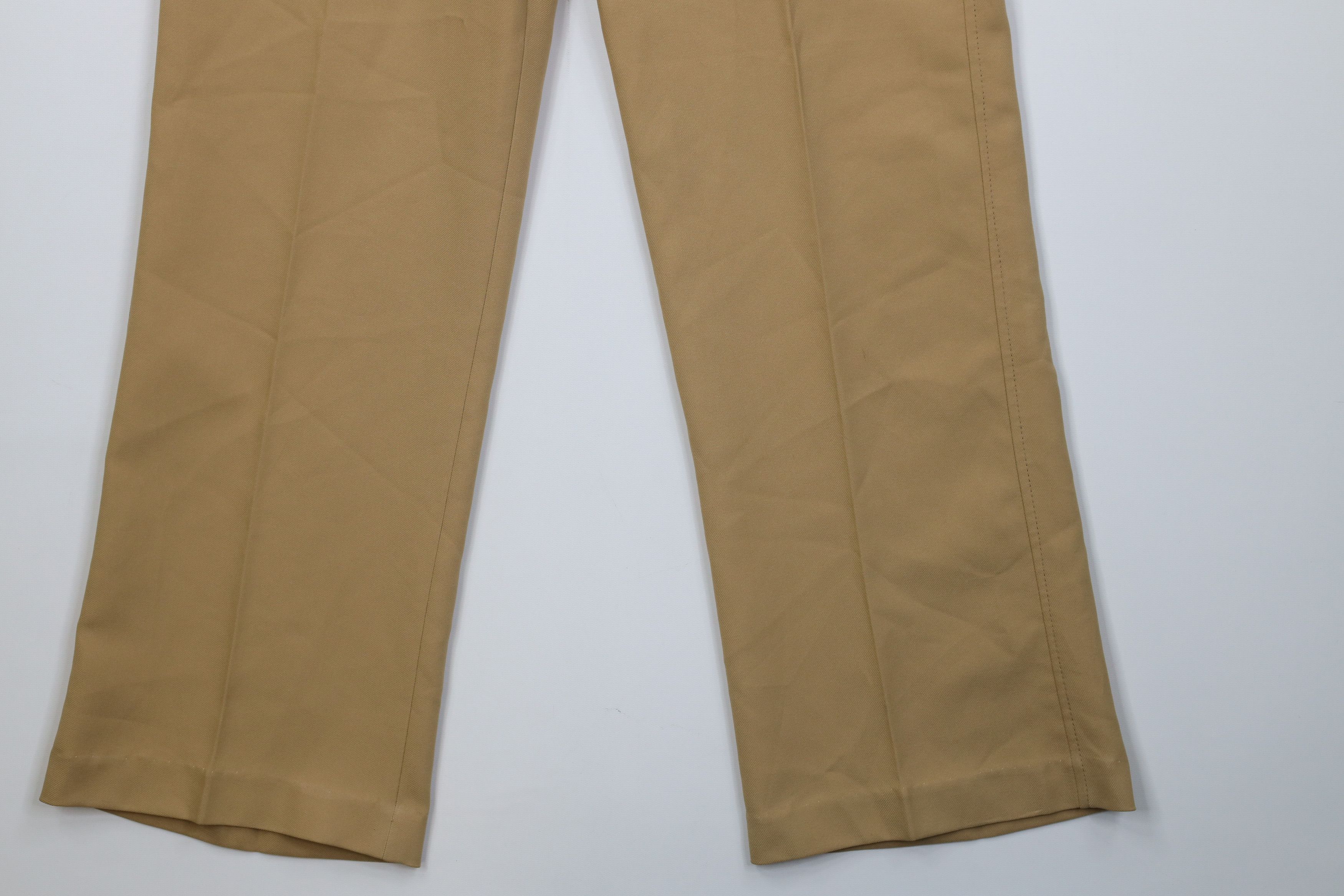 Vintage Vintage 60s 70s Wide Leg Bell Bottoms Pants Wheat Brown USA Size US 32 / EU 48 - 5 Thumbnail