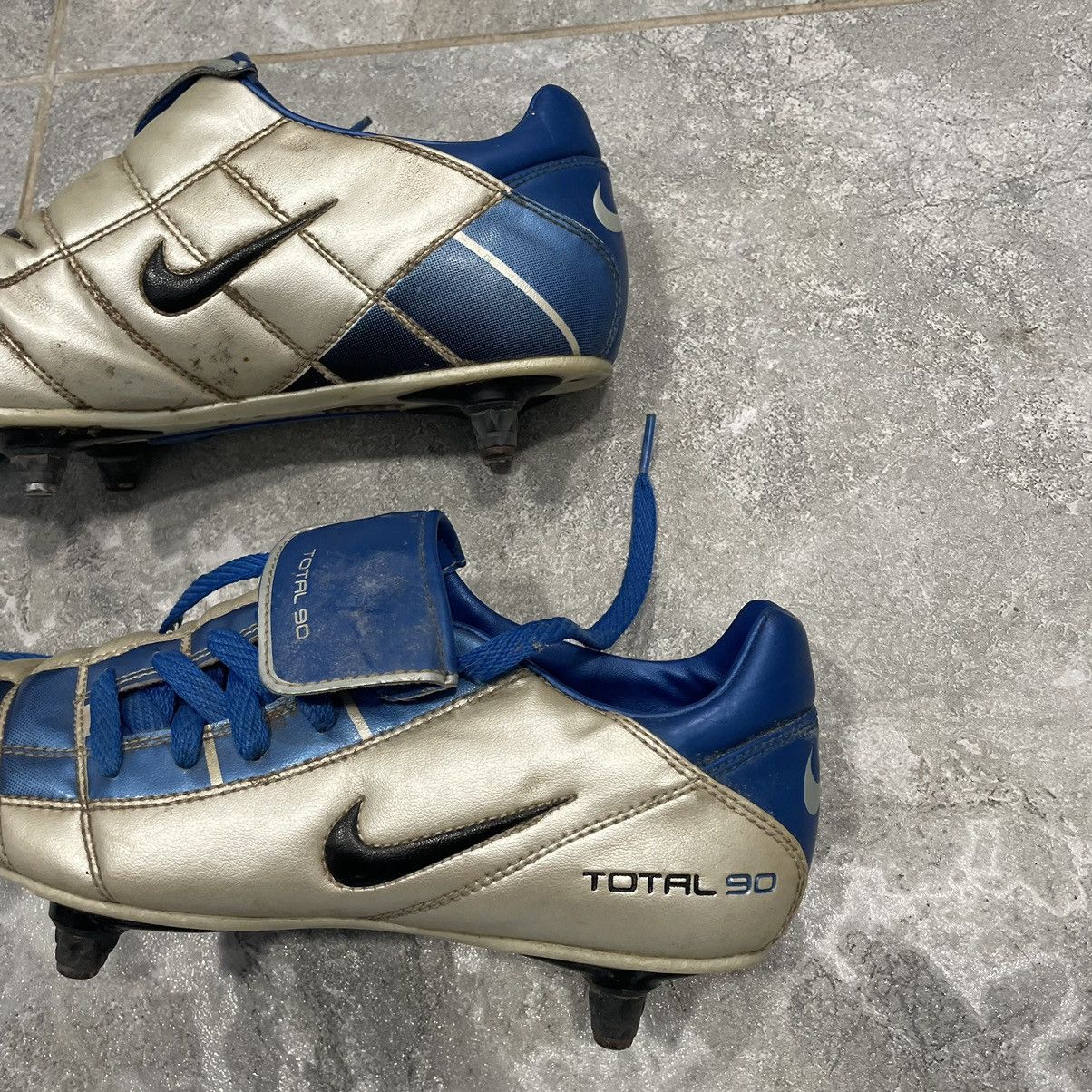 Nike × Vintage Us7 Nike Total 90 2002 Vintage Football Boots Cleats Shoes Size US 7 / EU 40 - 2 Thumbnail