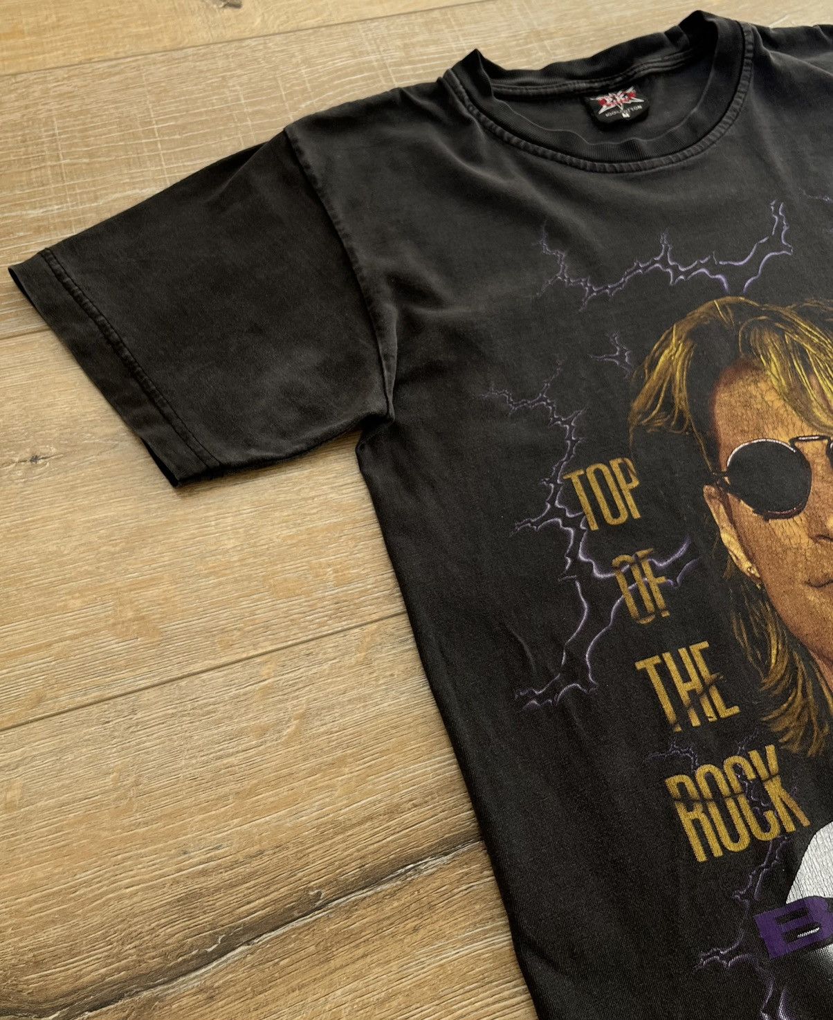 Band Tees × Bon Jovi × Vintage VINTAGE BON JOVI TOP OF THE ROCK T-SHIRT 90S Size US M / EU 48-50 / 2 - 5 Thumbnail