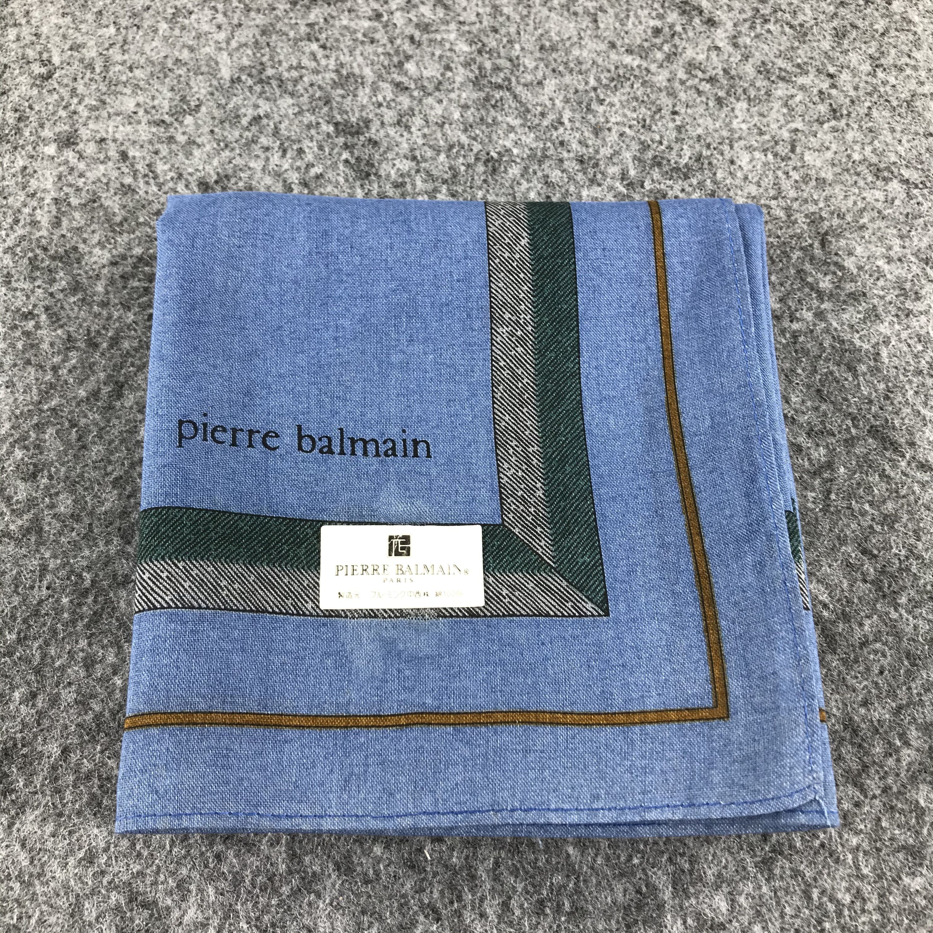 Pierre Balmain × Vintage Pierre Balmain Handkerchief Neckerchief Bandana H211 Size ONE SIZE - 6 Thumbnail