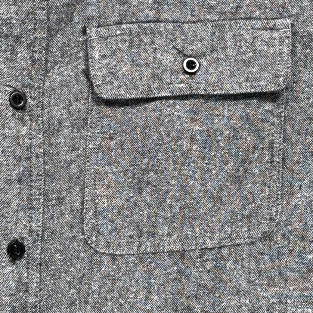 Burnside HARD TRUTH Shirt Burnside Gray XL Distilling Promo Flannel Button-Up Long Sleeve with Pockets Mens Size US XL / EU 56 / 4 - 5 Thumbnail