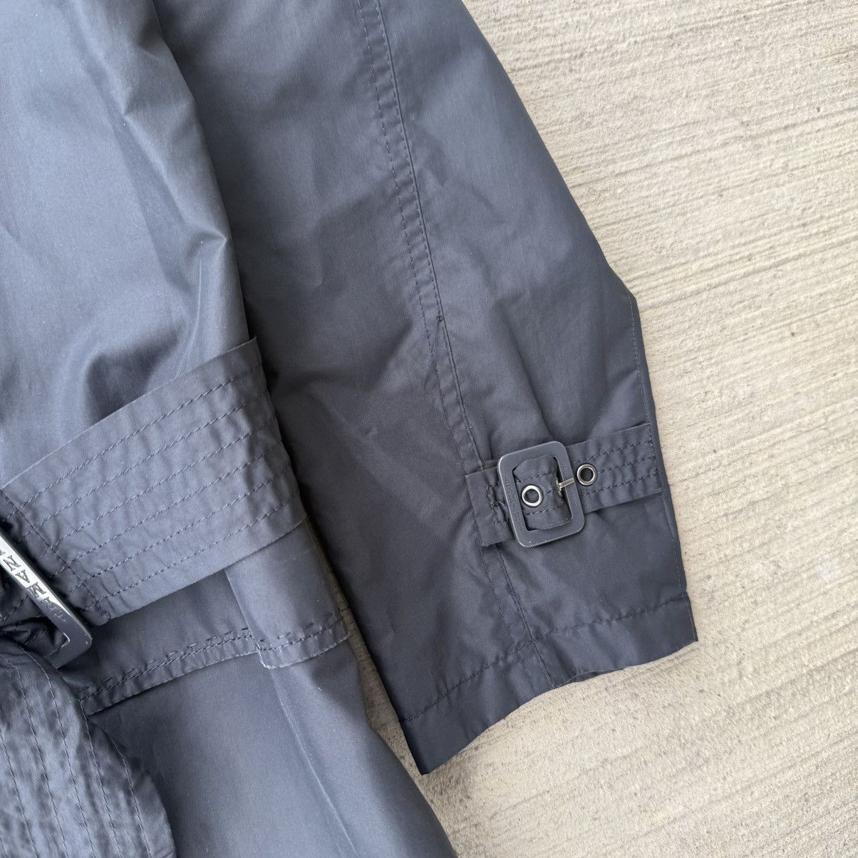 Armani Collezioni Armani Collezioni Double Breasted Nylon Trench Coat Size US S / EU 44-46 / 1 - 4 Thumbnail