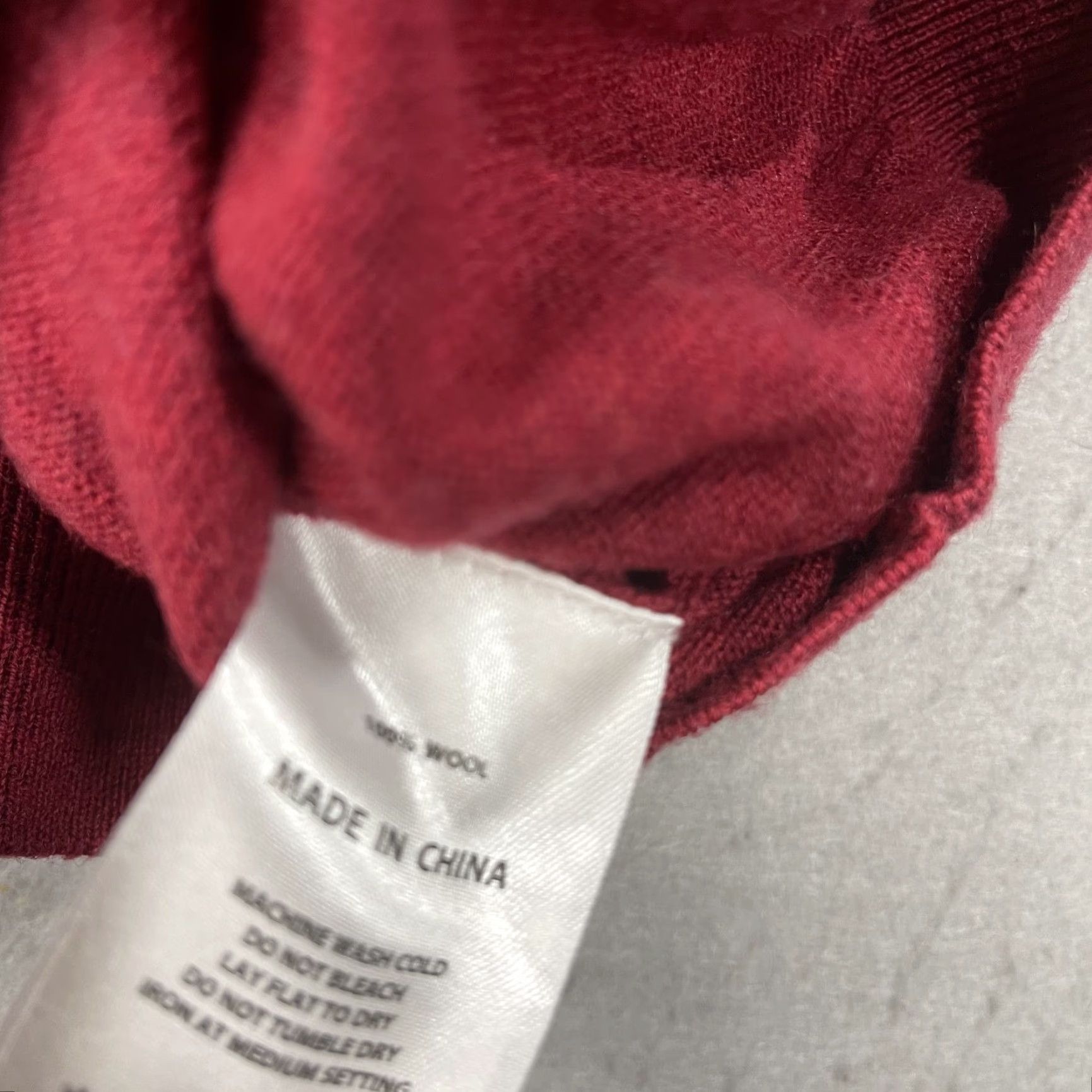 Footjoy FootJoy Golf Sweater Mens L Red Wool 1/4 Zip Logo Pullover Knits? Size US L / EU 52-54 / 3 - 5 Thumbnail
