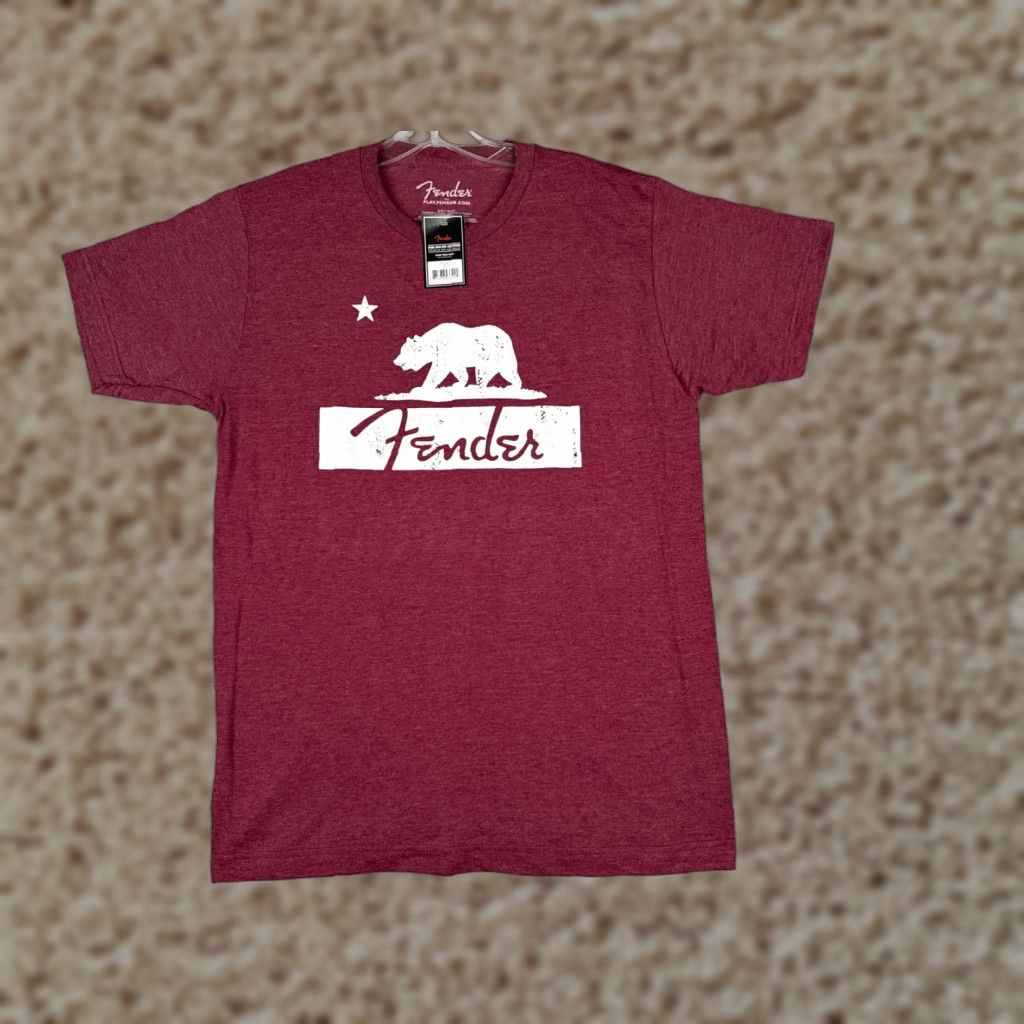Fender Fender Shirt Men Medium Red Heather California Bear Short Sleeve NEW Shirt Men Medium Red Fender California Bear Short Sleeve NEW Size US M / EU 48-50 / 2 - 1 Thumbnail