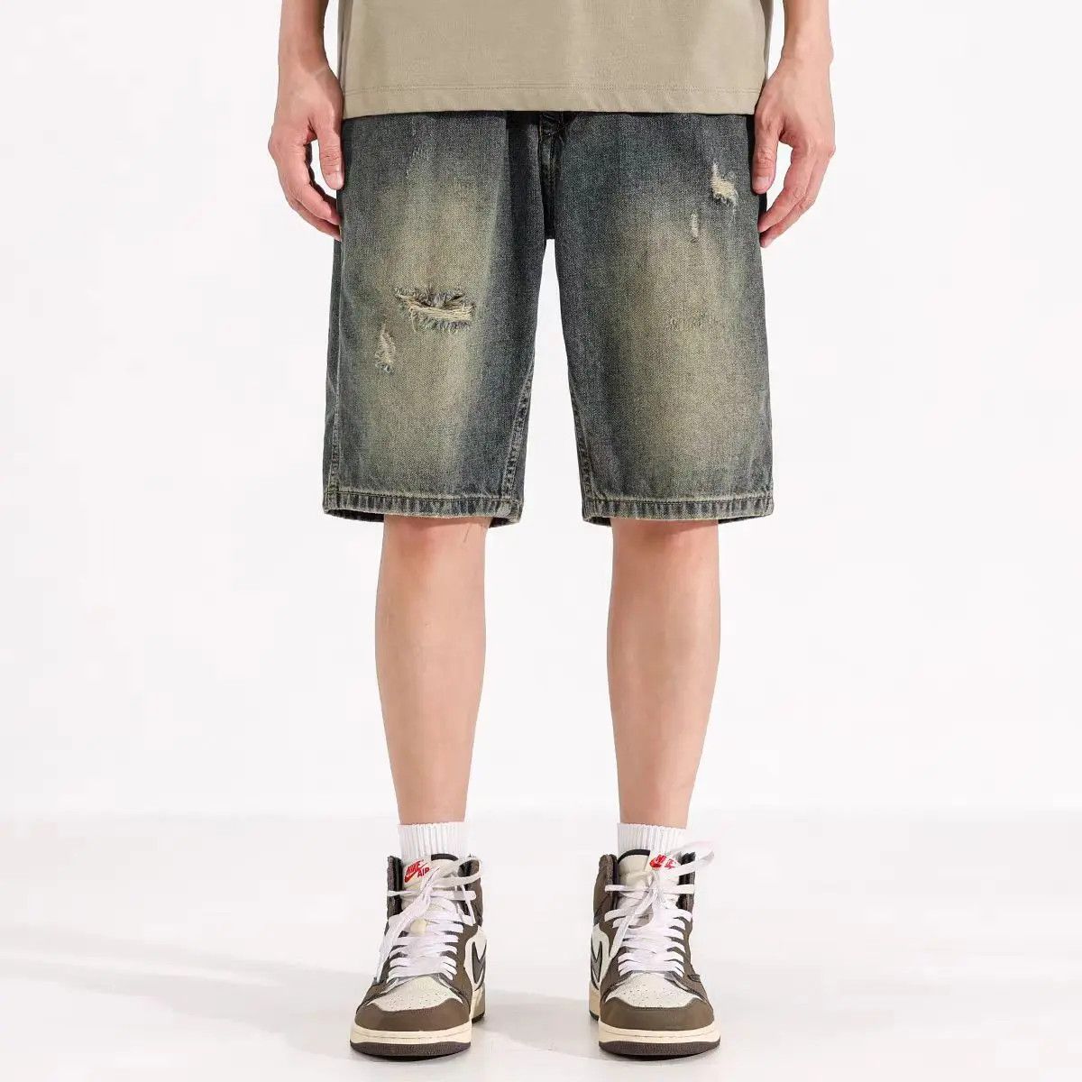 Designer × Japanese Brand Streetwear Hip Hop Vintage Loose Casual Jeans Size US 33 - 1 Thumbnail