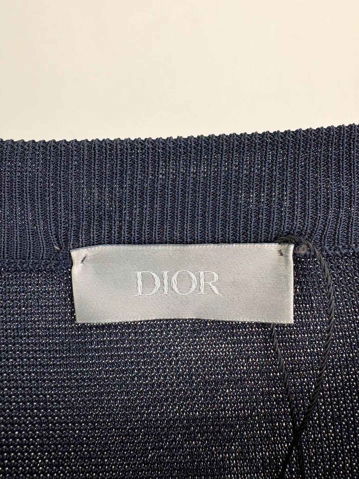 Dior DIOR Slogan Logo Knit Short Sleeve K1 Size US XXL / EU 58 / 5 - 4 Thumbnail