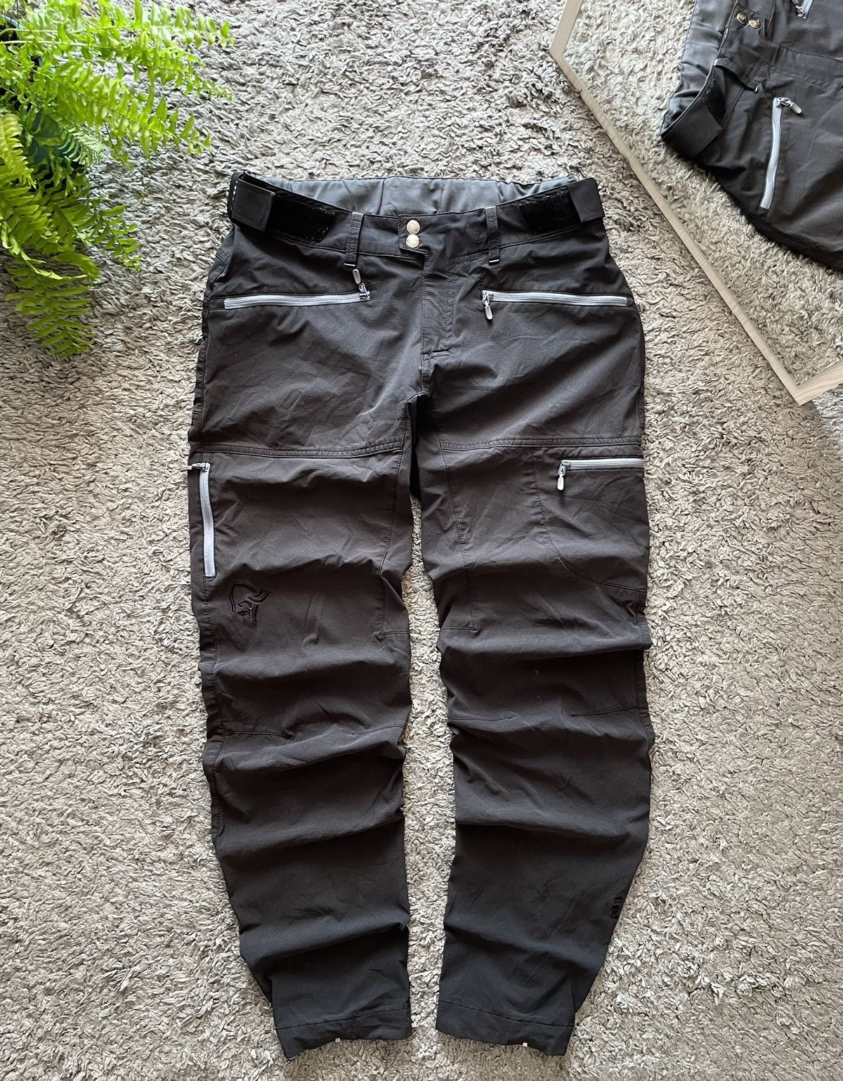 Norrona Pants Gorpcore Outdoor Streetwear Logo Rare