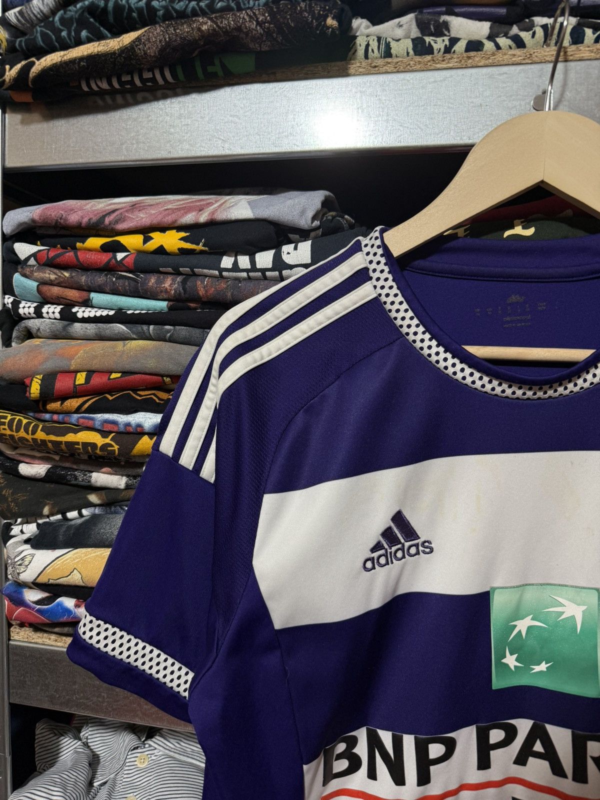 Adidas × Vintage Adidas ANDERLECHT HOME 2015 2016 Football Soccer Jersey Size US M / EU 48-50 / 2 - 4 Thumbnail