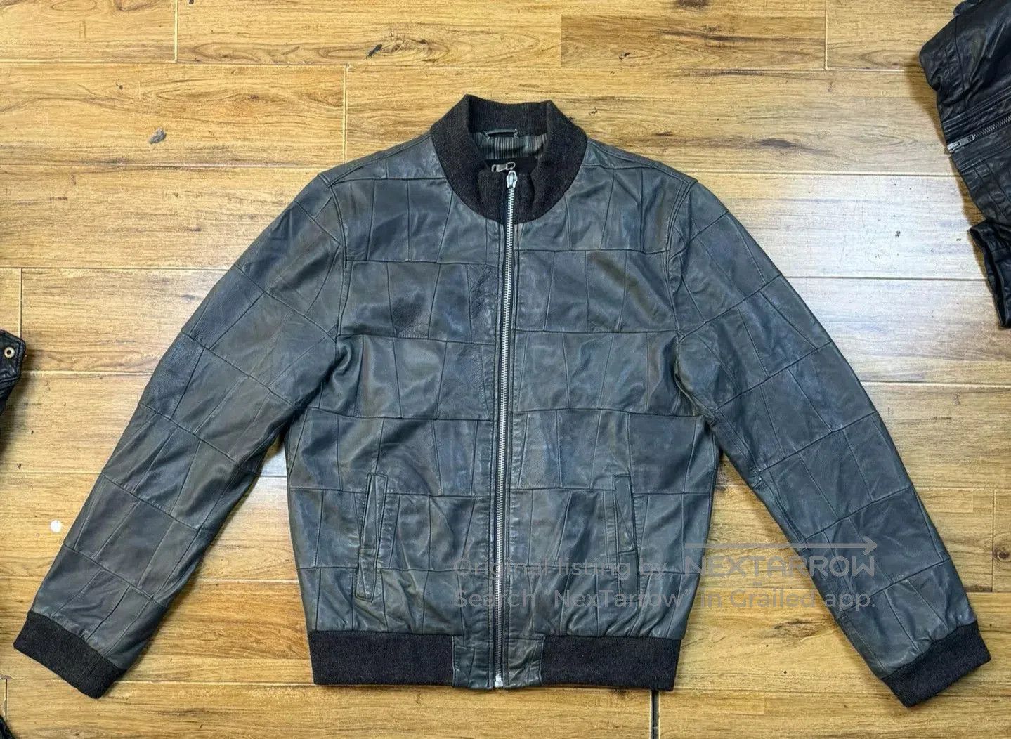 Dolce & Gabbana Dolce Gabbana Men's Leather Baseball Jacket. Size US L / EU 52-54 / 3 - 1 Thumbnail