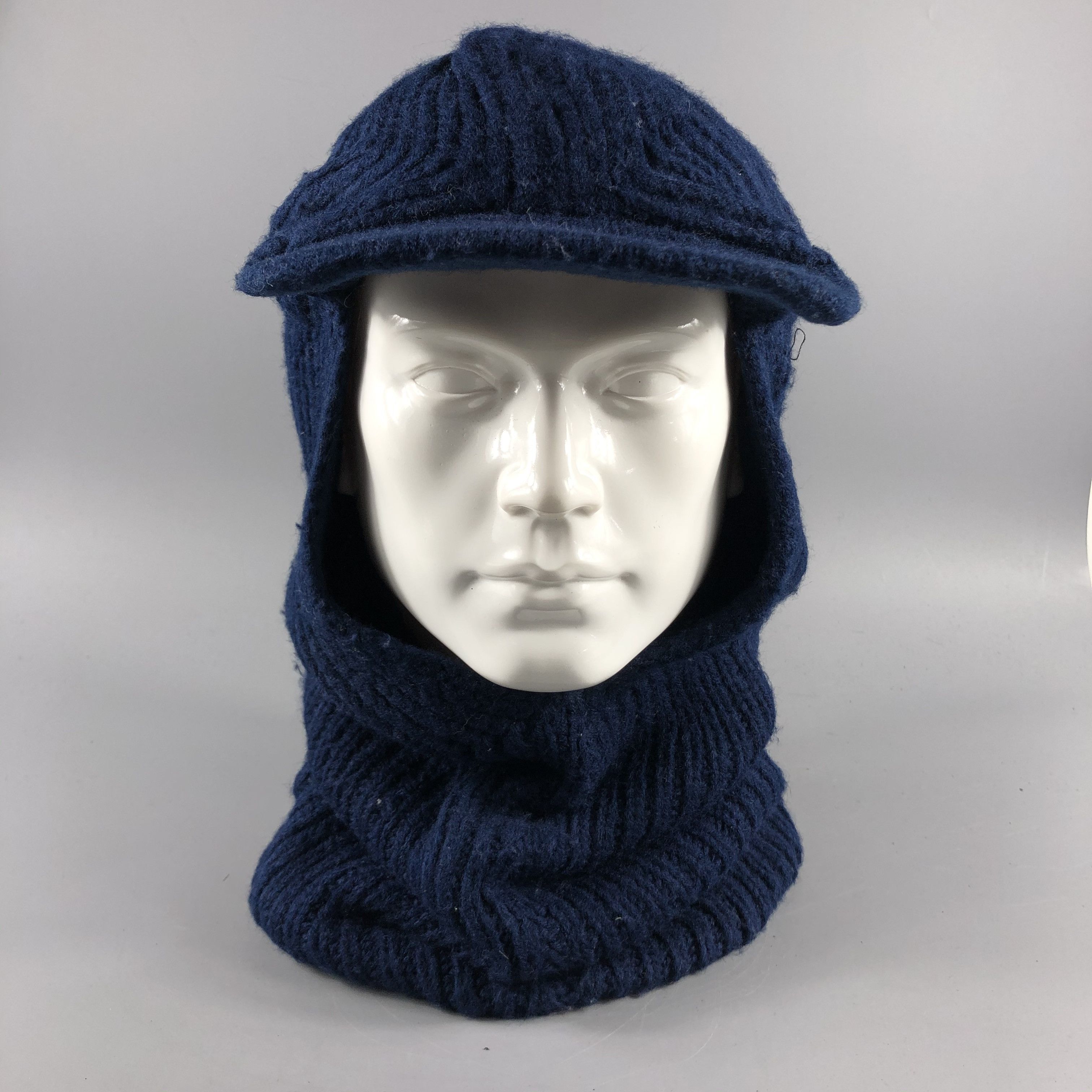image of Ski Mask Visor Beanie Snow Hat Snow Cap -D643, Men's
