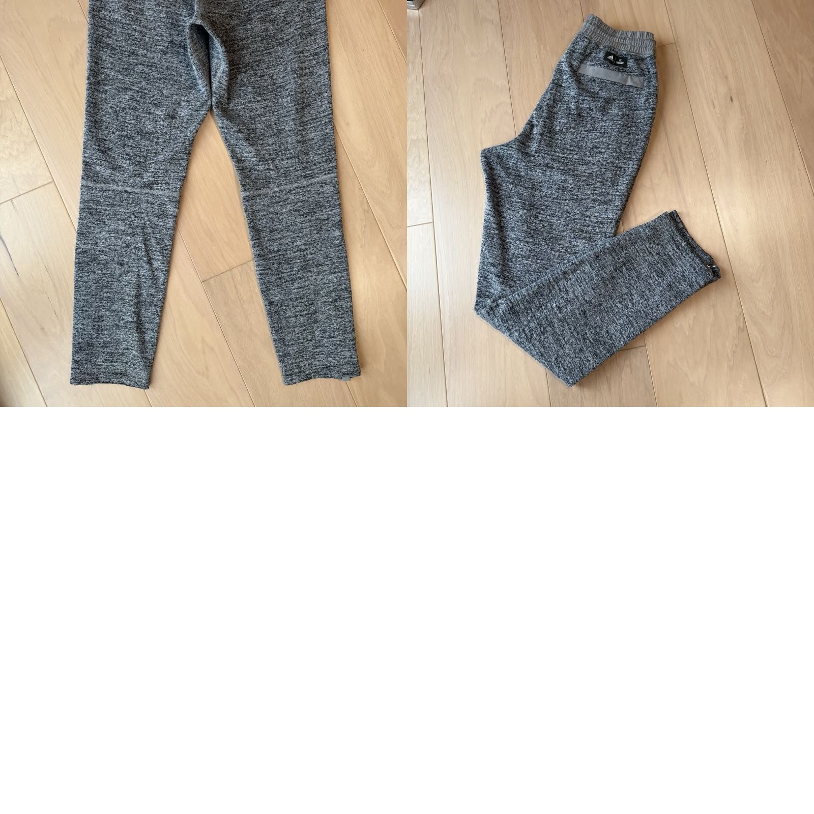 Adidas Adidas Reigning Champ Sweatpants Small Gray Jogger Mens Regular Waist 26in Tapered Inseam 29in Knit Pocketed Comfort Winter Streetwear Size US 29 - 8 Thumbnail