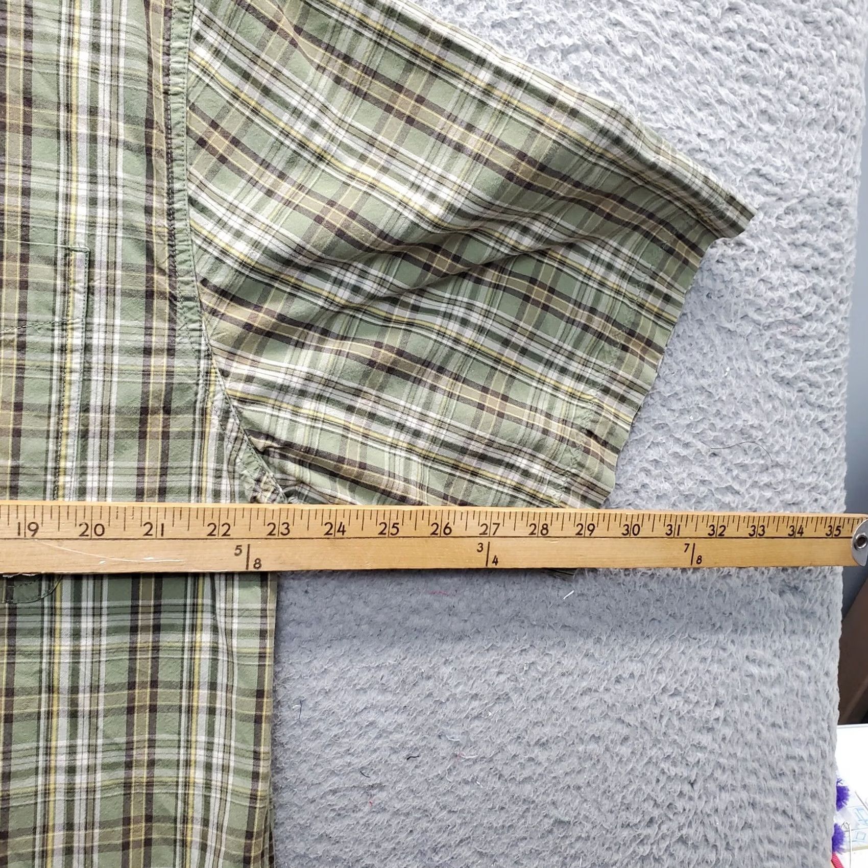 Carhartt Carhartt Shirt Mens LT Multi Plaid Short Sleeve Collared Button-Down Size US L / EU 52-54 / 3 - 4 Thumbnail