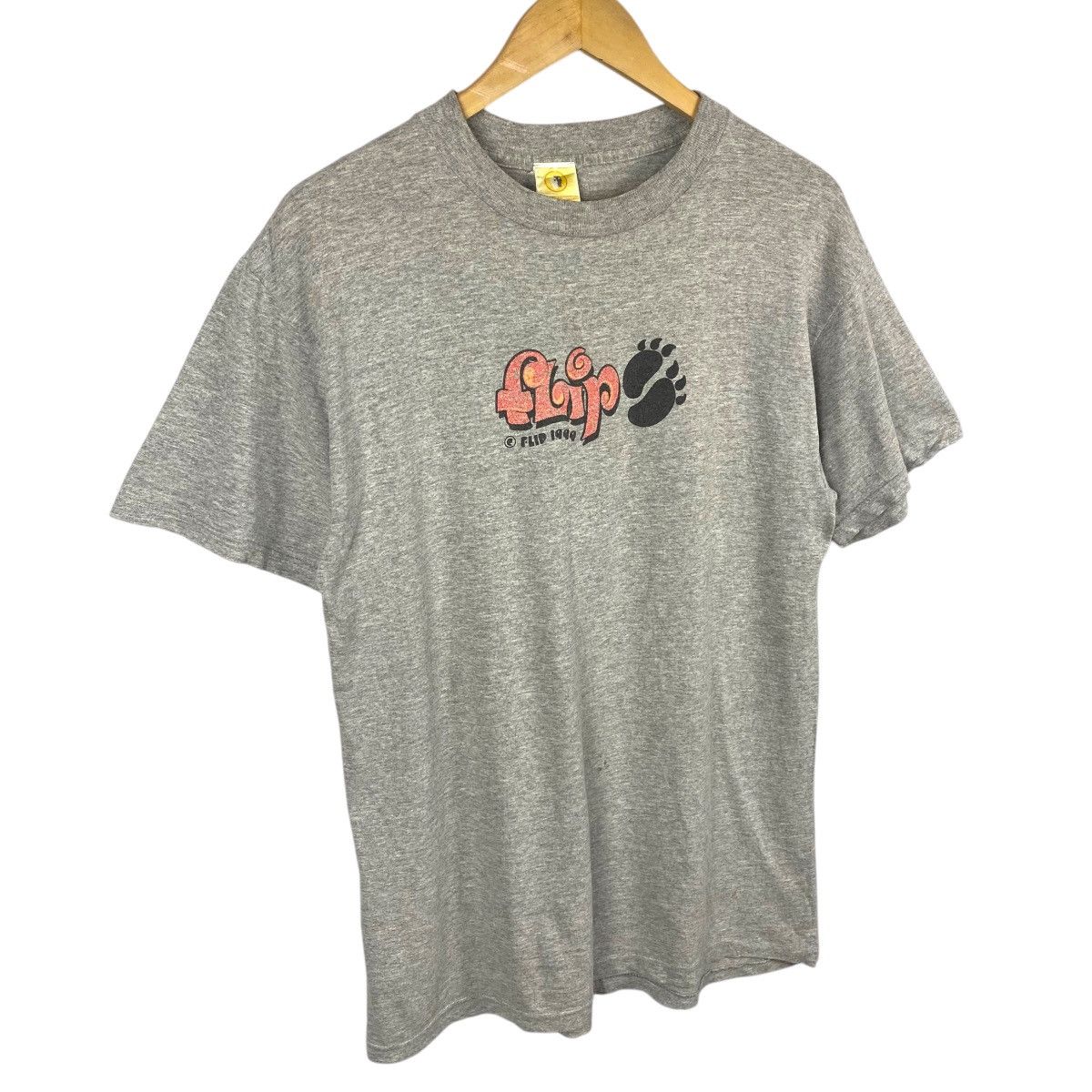 Flip Skateboards × Vintage 💥90s FLIP SKATEBOARD RARE LOGO TSHIRT Size US M / EU 48-50 / 2 - 3 Thumbnail