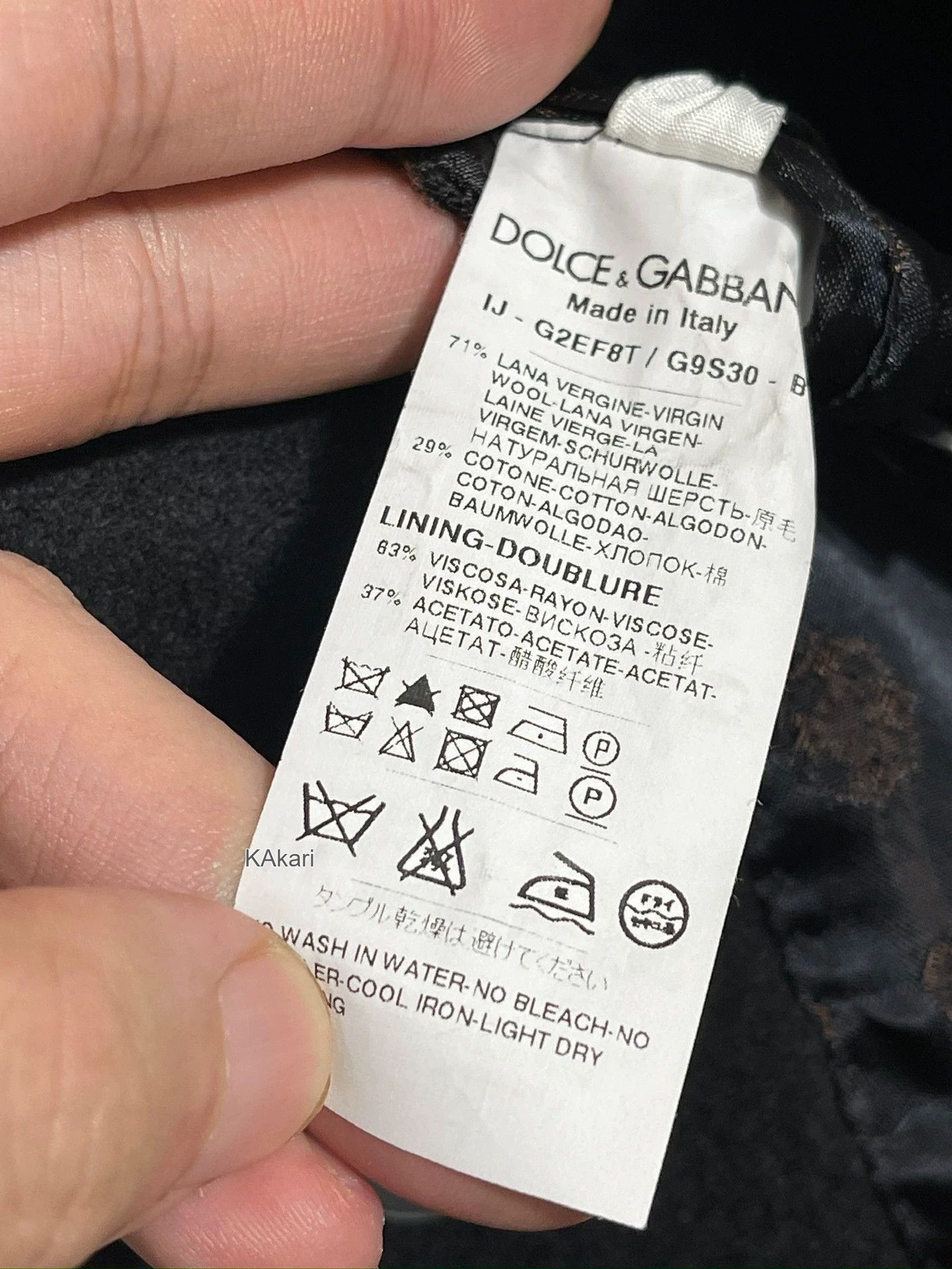 Dolce & Gabbana Black Blazer-Style Jacket with Knit Sleeves, Size L Size US XXS / EU 40 - 7 Thumbnail