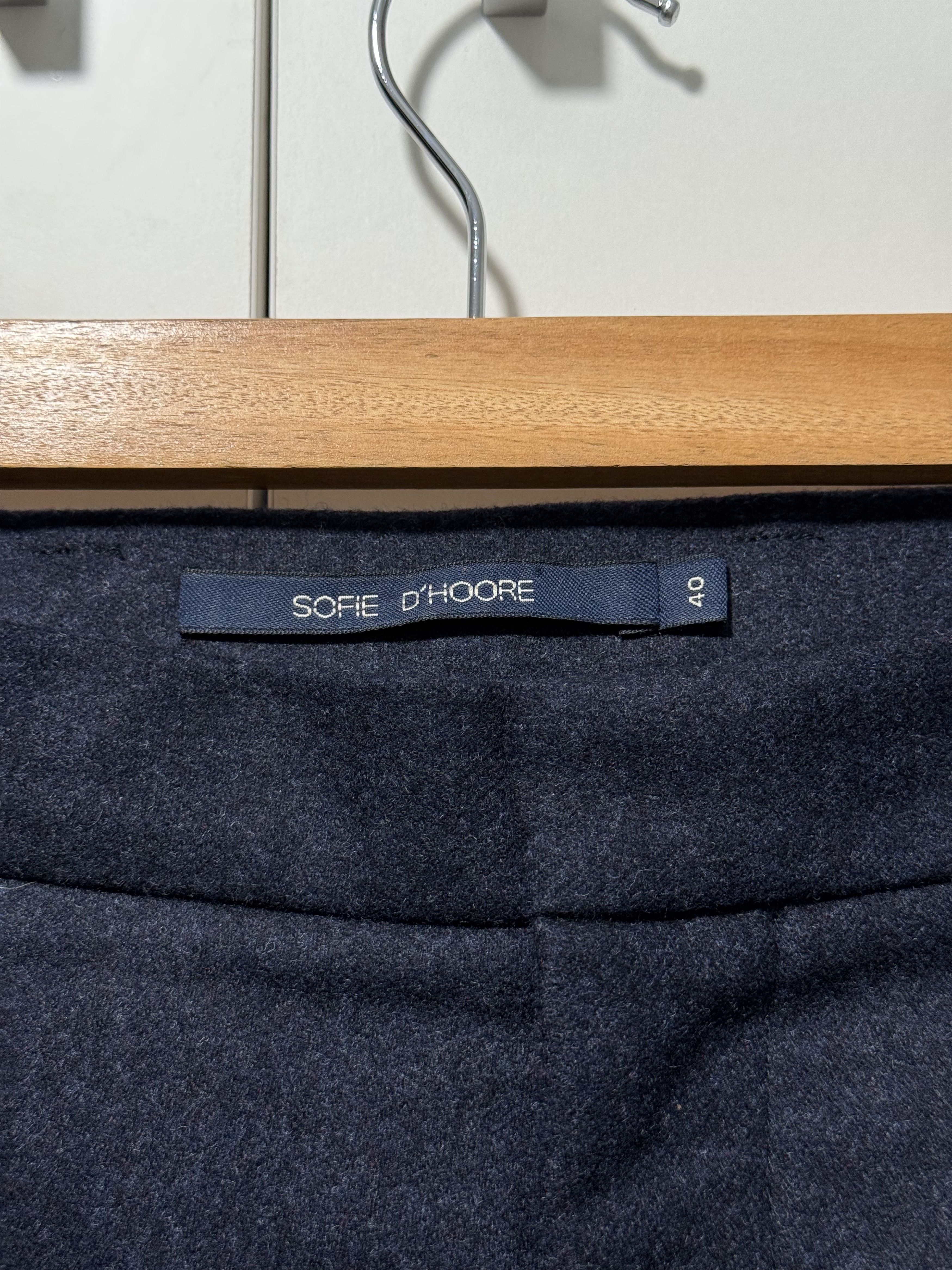 SOFIE D'HOORE SOFIE D'HOORE Wool Casual Pants US10 Size 32" / US 10 / IT 46 - 2 Thumbnail