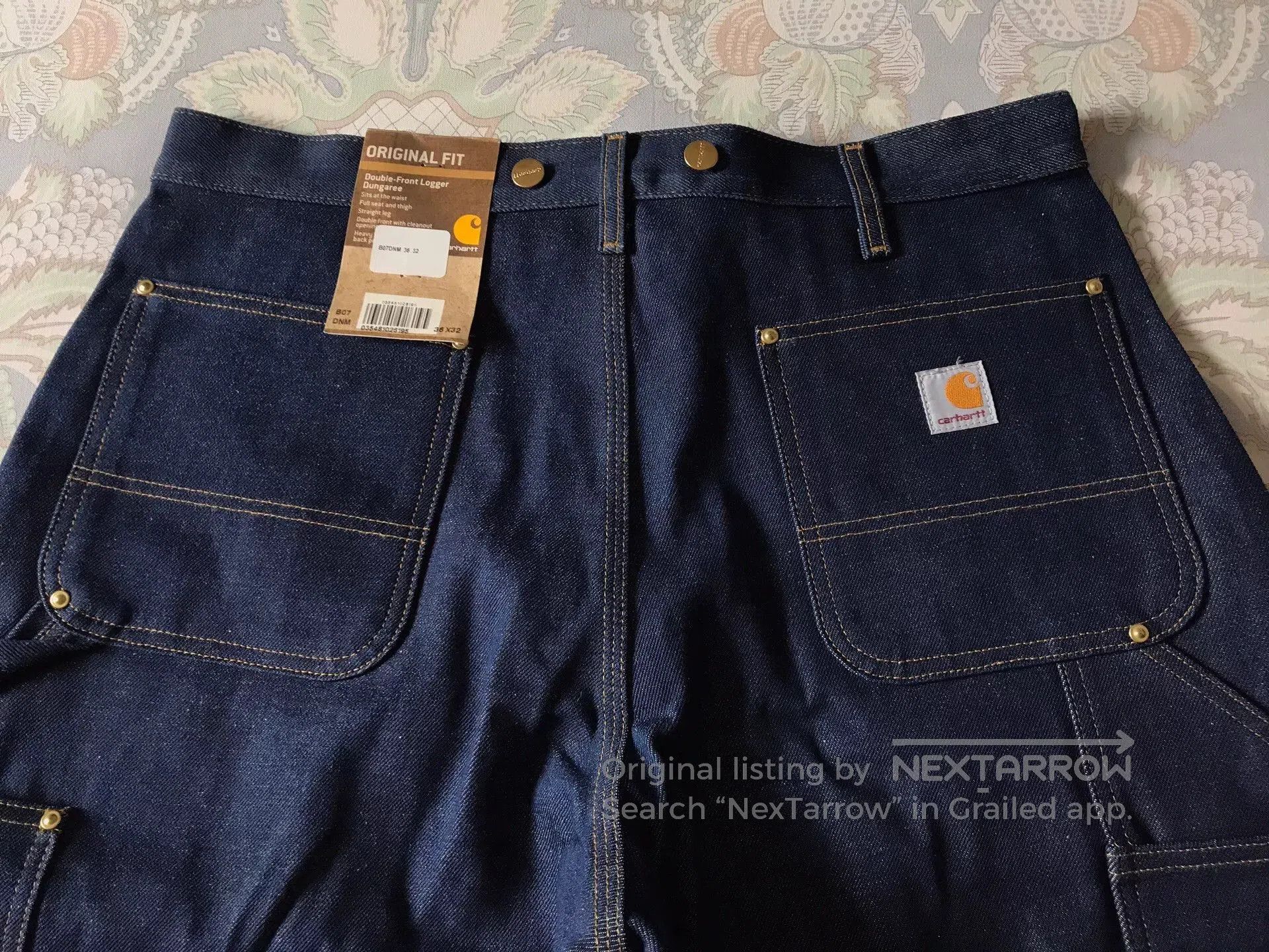 Carhartt Carhartt B07 Original Denim Double Knee Jeans. Size US 36 / EU 52 - 5 Thumbnail