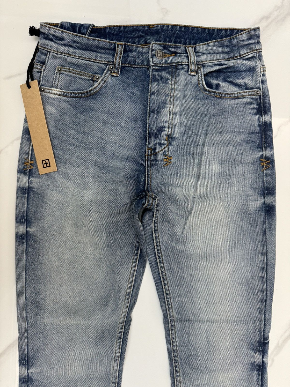 image of Ksubi Chitch Pure Dynamite in Vintage Deep Blue, Men's (Size 30)