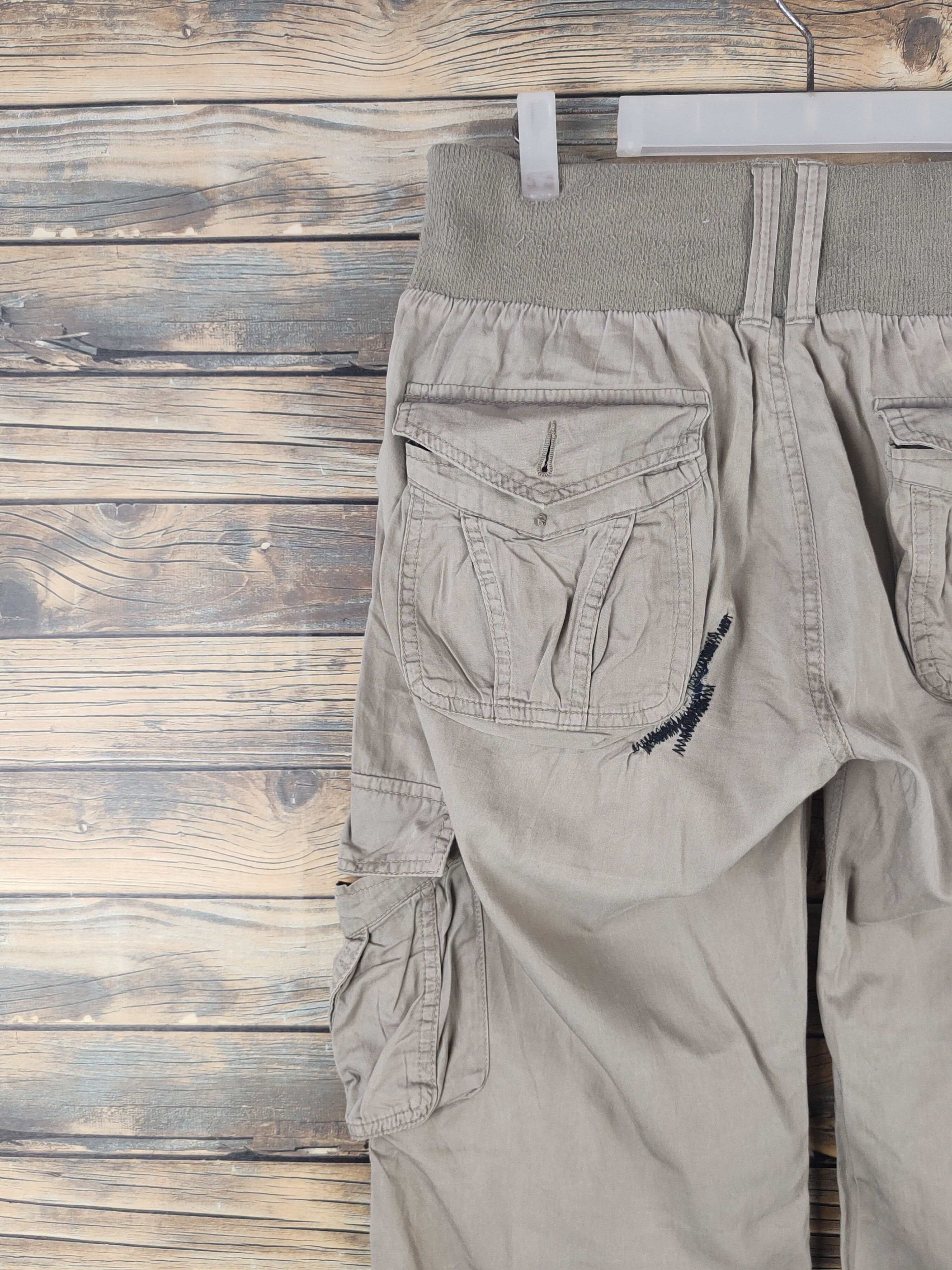 Japanese Brand DL Japanese Brand Gray Multipocket Cargo Pants #46-043 Size US 30 / EU 46 - 8 Thumbnail