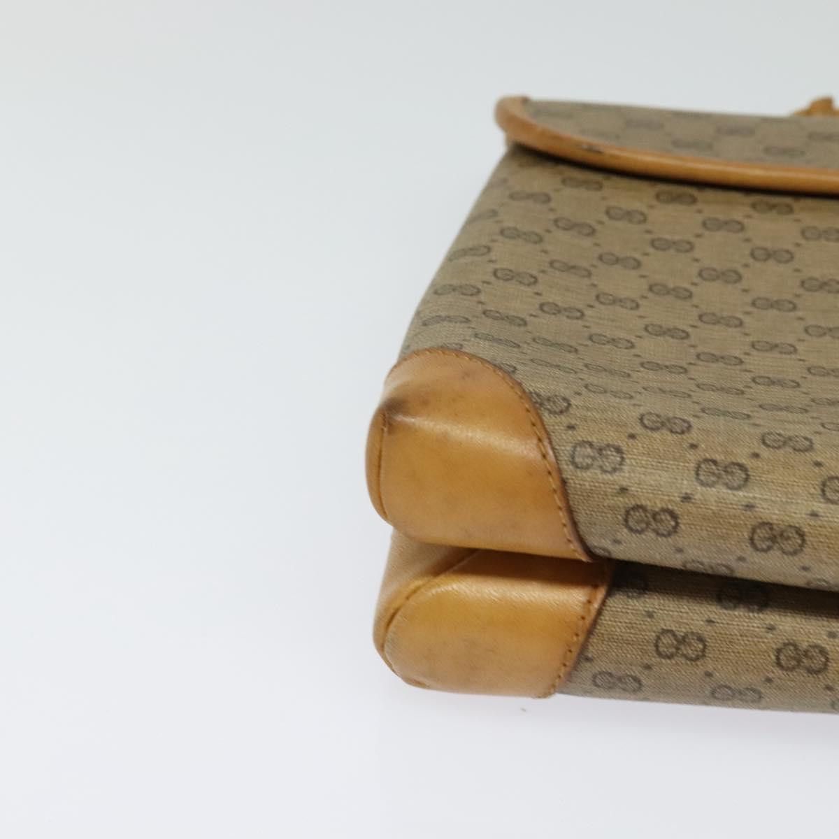 Gucci GUCCI Micro GG Supreme Shoulder Bag Pvc Beige Gold 007 49 Size ONE SIZE - 11 Thumbnail