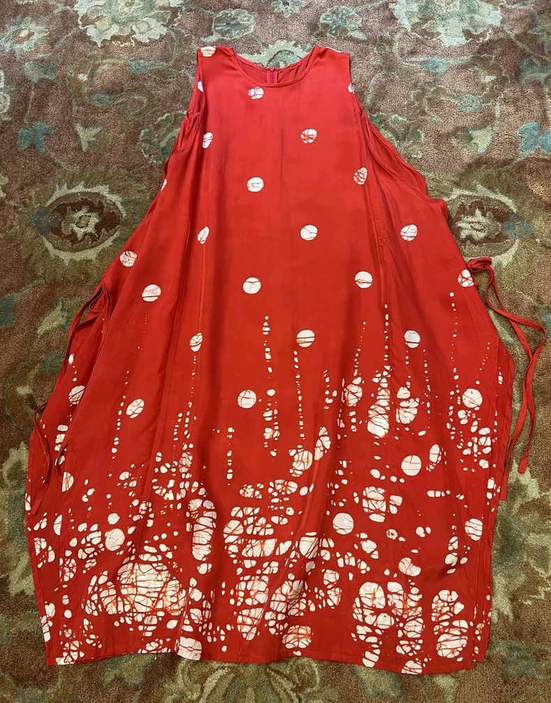 Issey Miyake Issey Miyake Red dress Size M / US 6-8 / IT 42-44 - 1 Thumbnail