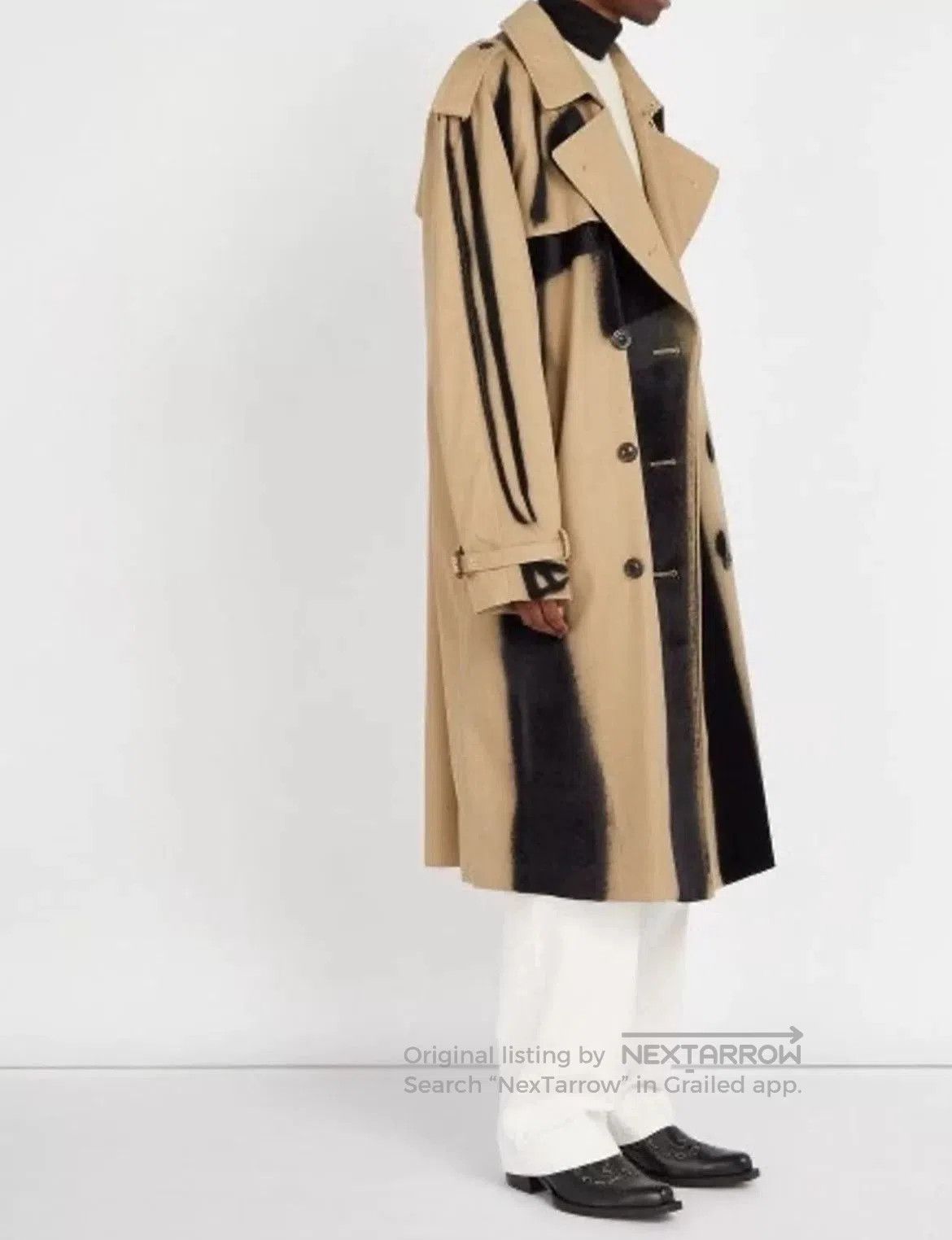 Maison Margiela Maison Margiela Oversized Velvet Coat. Size US M / EU 48-50 / 2 - 5 Thumbnail