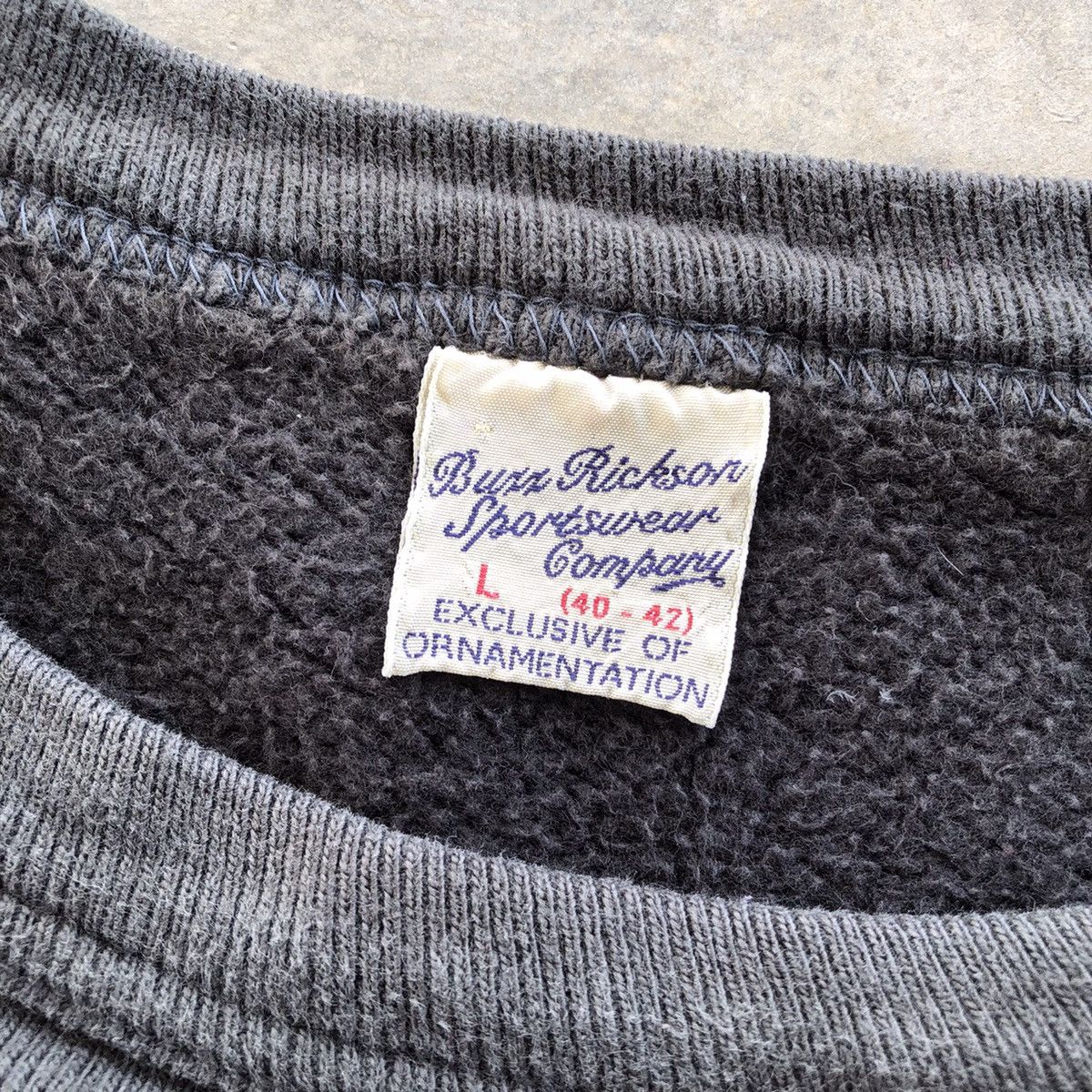 Buzz Rickson's × Toyo Enterprises BUZZ RICKSON Rare Squadron Design Sweatshirt Size US L / EU 52-54 / 3 - 6 Thumbnail