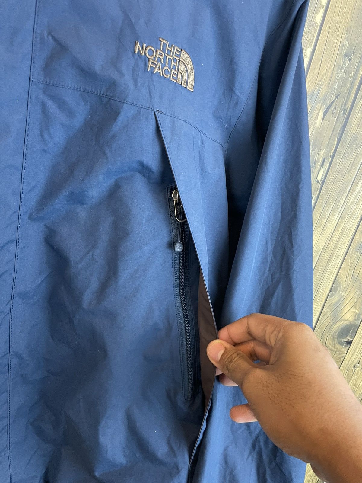 Goretex × The North Face Blue Vintage The North Face Gore-Tex Jacket Size US S / EU 44-46 / 1 - 6 Thumbnail