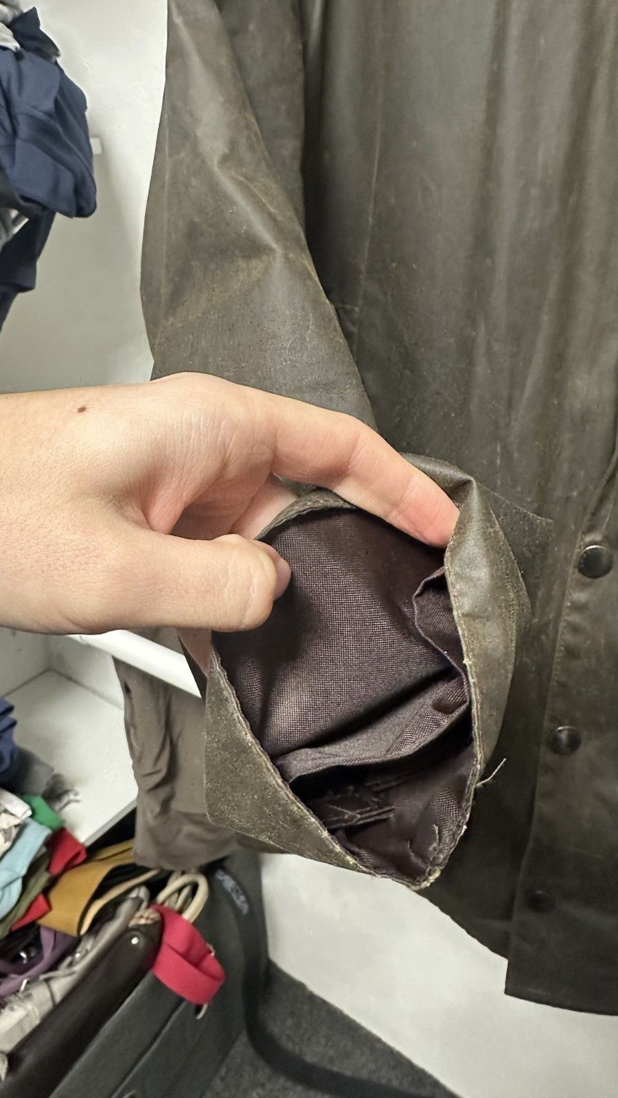 Barbour Barbour Classic Beaufort Waxed Plaid Lined Olive Jacket Size US M / EU 48-50 / 2 - 15 Thumbnail