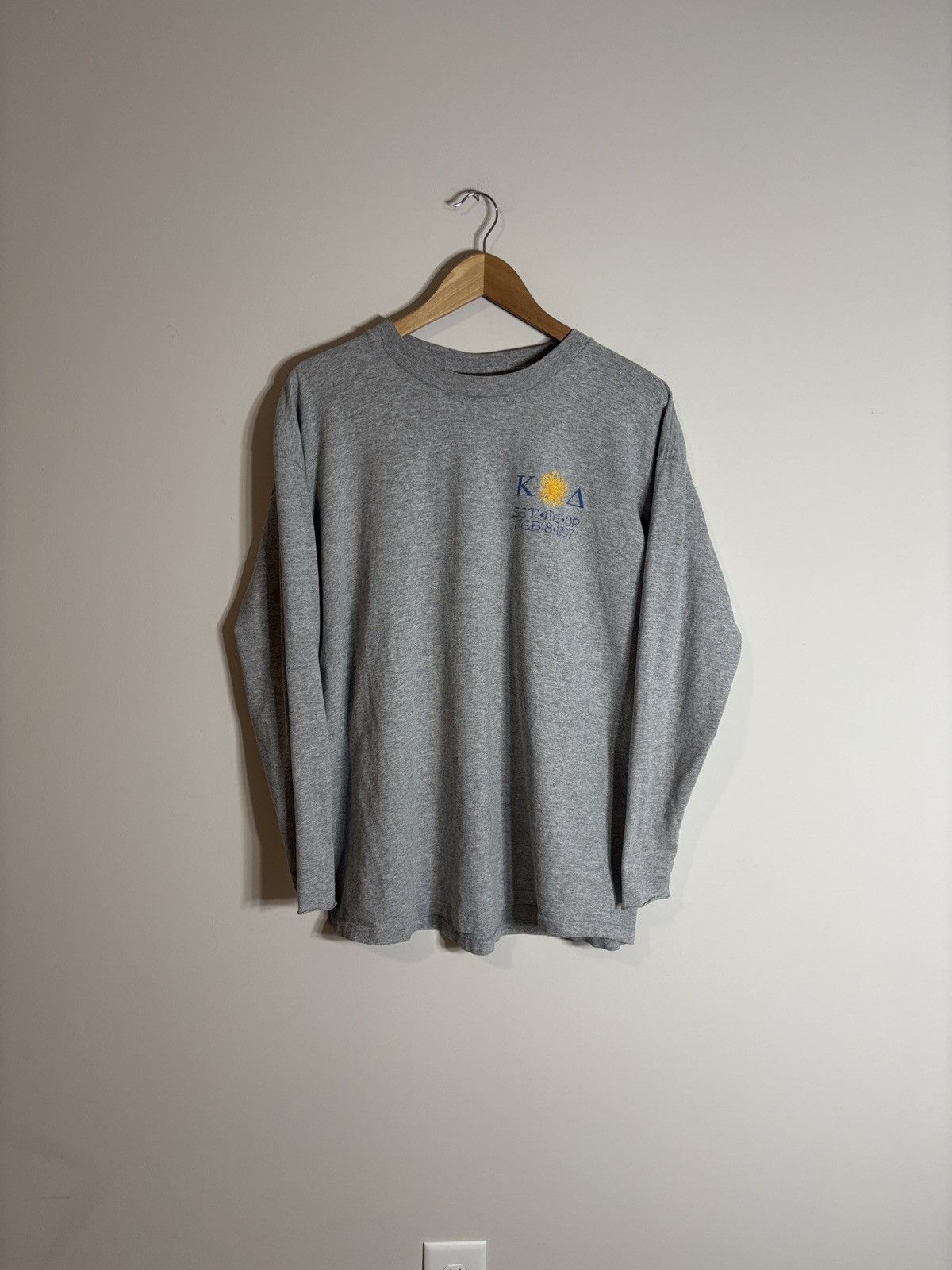 Other Vintage 90s Kappa Delta Sorority College Long Sleeve Shirt Size US XL / EU 56 / 4 - 3 Thumbnail