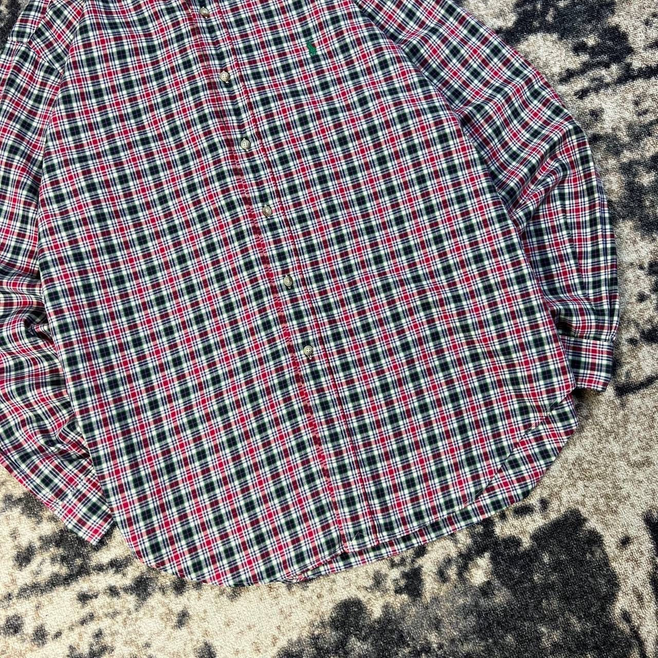 Polo Ralph Lauren Polo Ralph Lauren Luxury Checkered Button Up Shirt Size US XL / EU 56 / 4 - 3 Thumbnail