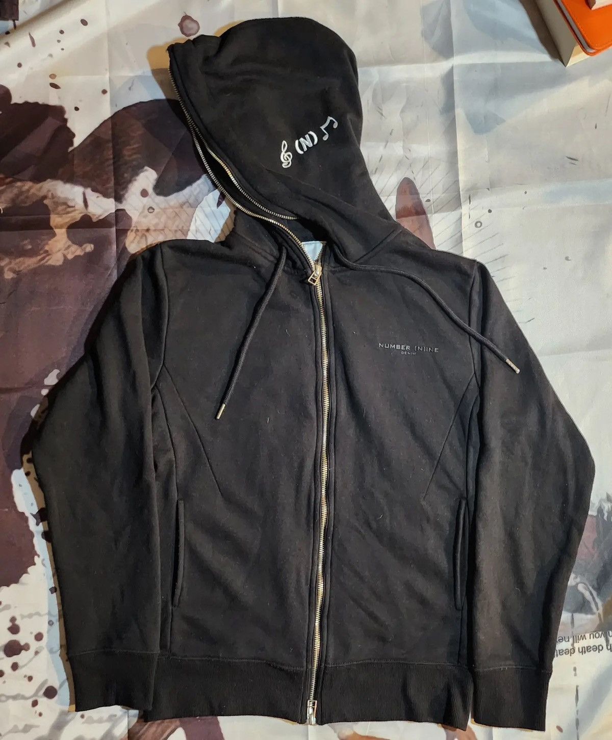 Number (N)ine *Number Nine Zip Up Gimp Hoodie* | Grailed