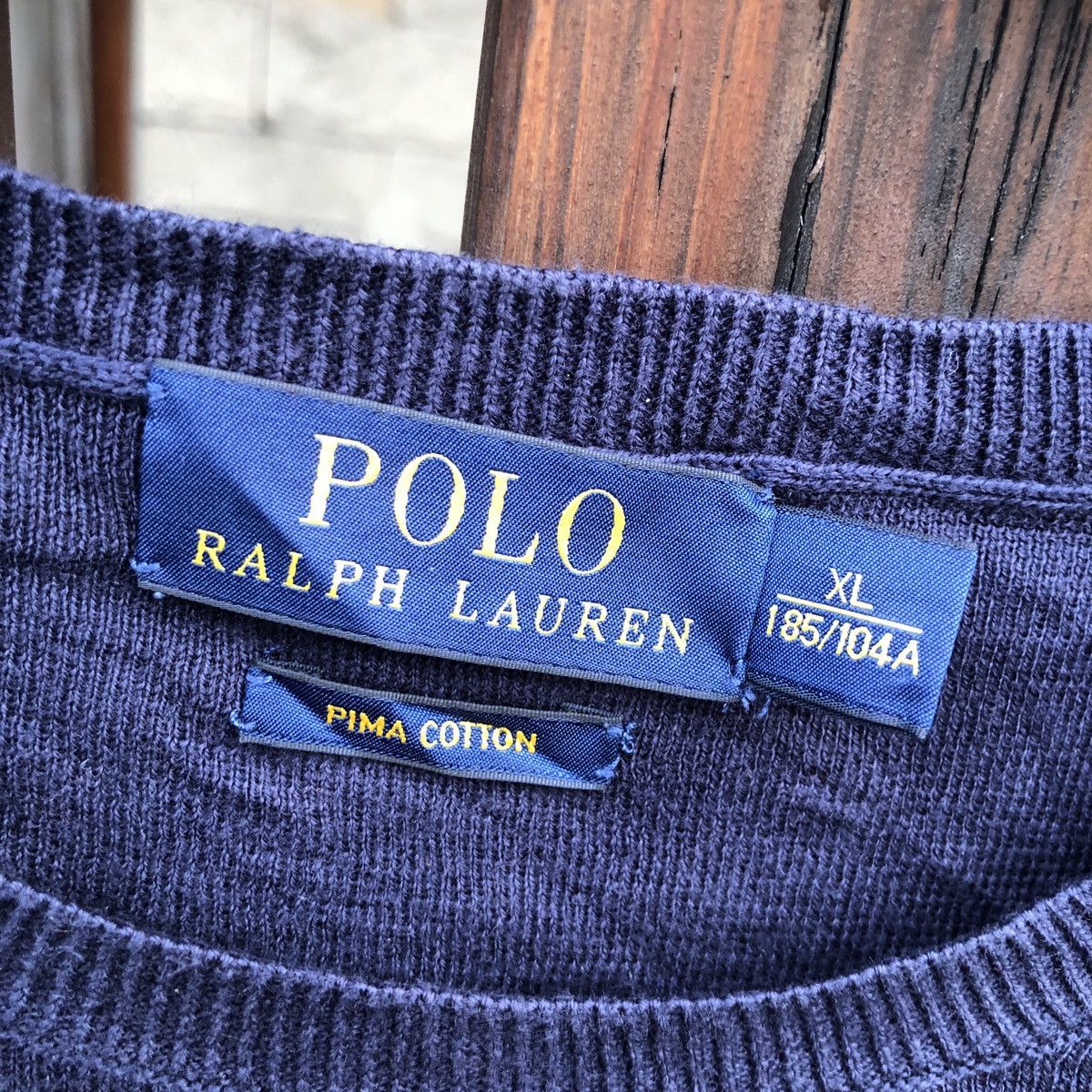 Polo Ralph Lauren × Ralph Lauren × Vintage POLO RALPH LAUREN KNIT SWEATER Size US XL / EU 56 / 4 - 4 Thumbnail