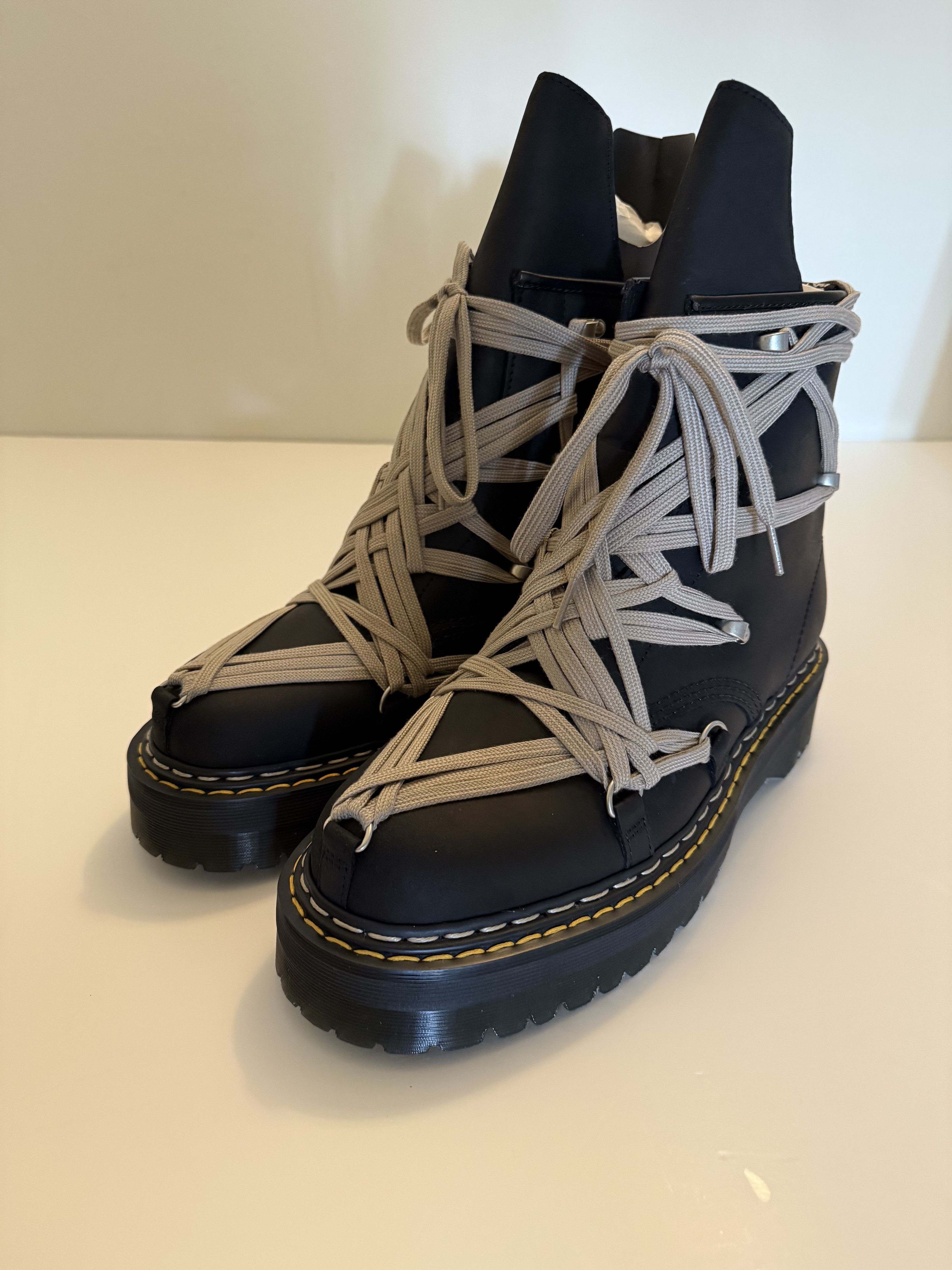 Rick Owens Dr Martens 1461 | Grailed