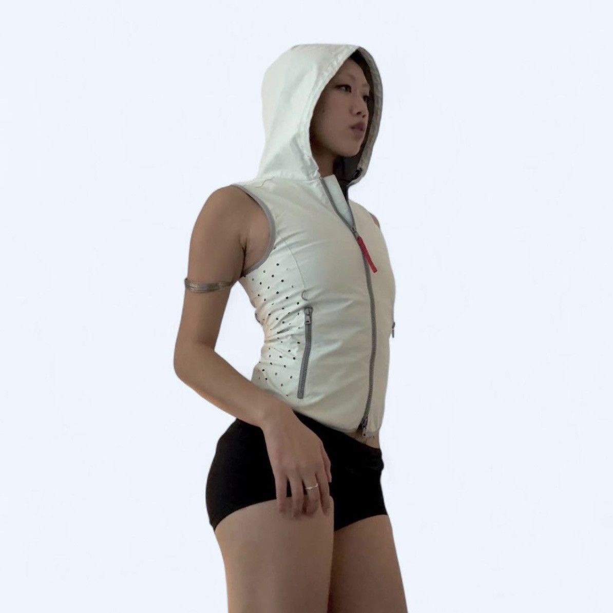 Prada SS2000 PRADA SPORT VEST 🏁 Size XS / US 0-2 / IT 36-38 - 1 Thumbnail