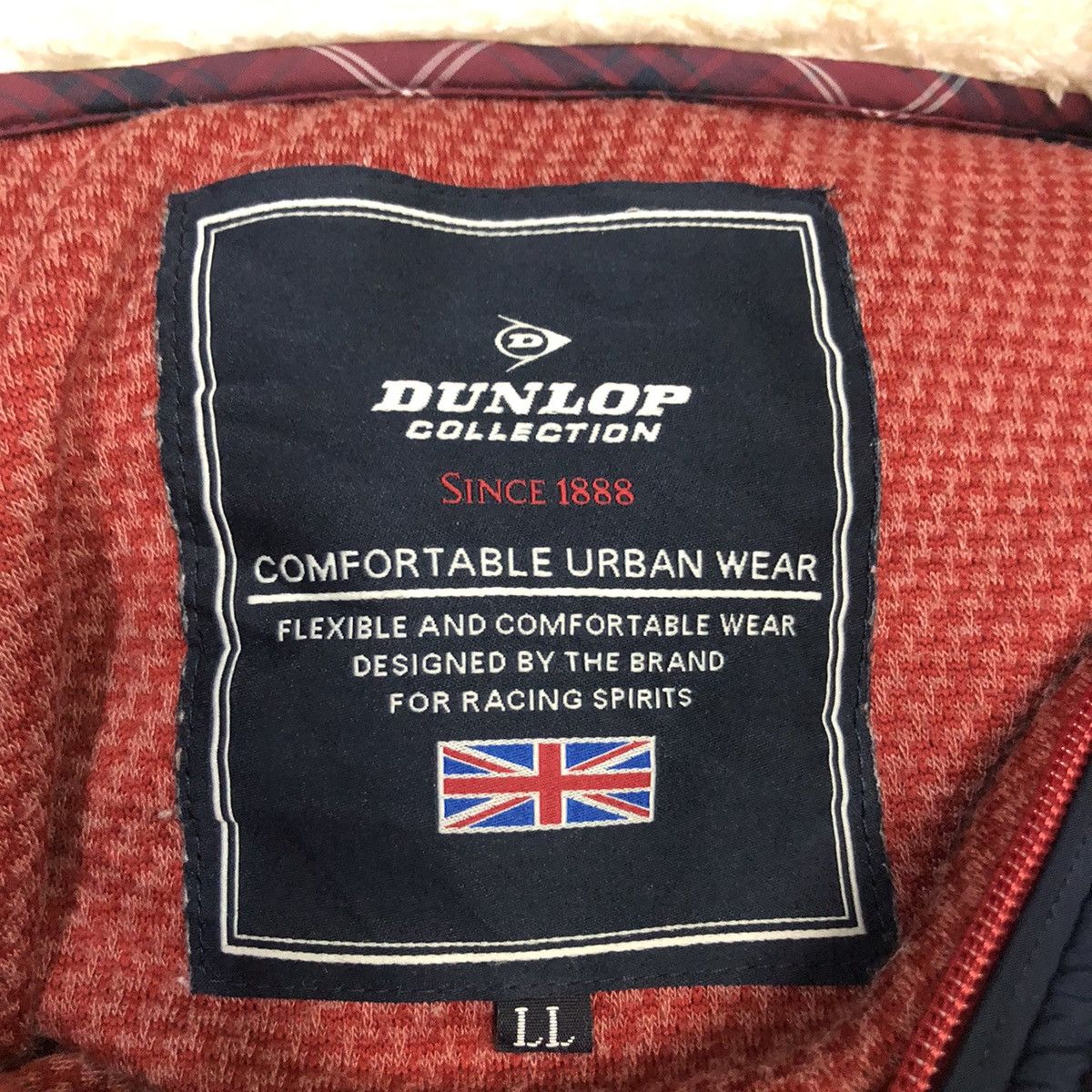 Dunlop Vintage Dunlop Collection Zipper Ups Fleece Jacket Size US XL / EU 56 / 4 - 10 Thumbnail